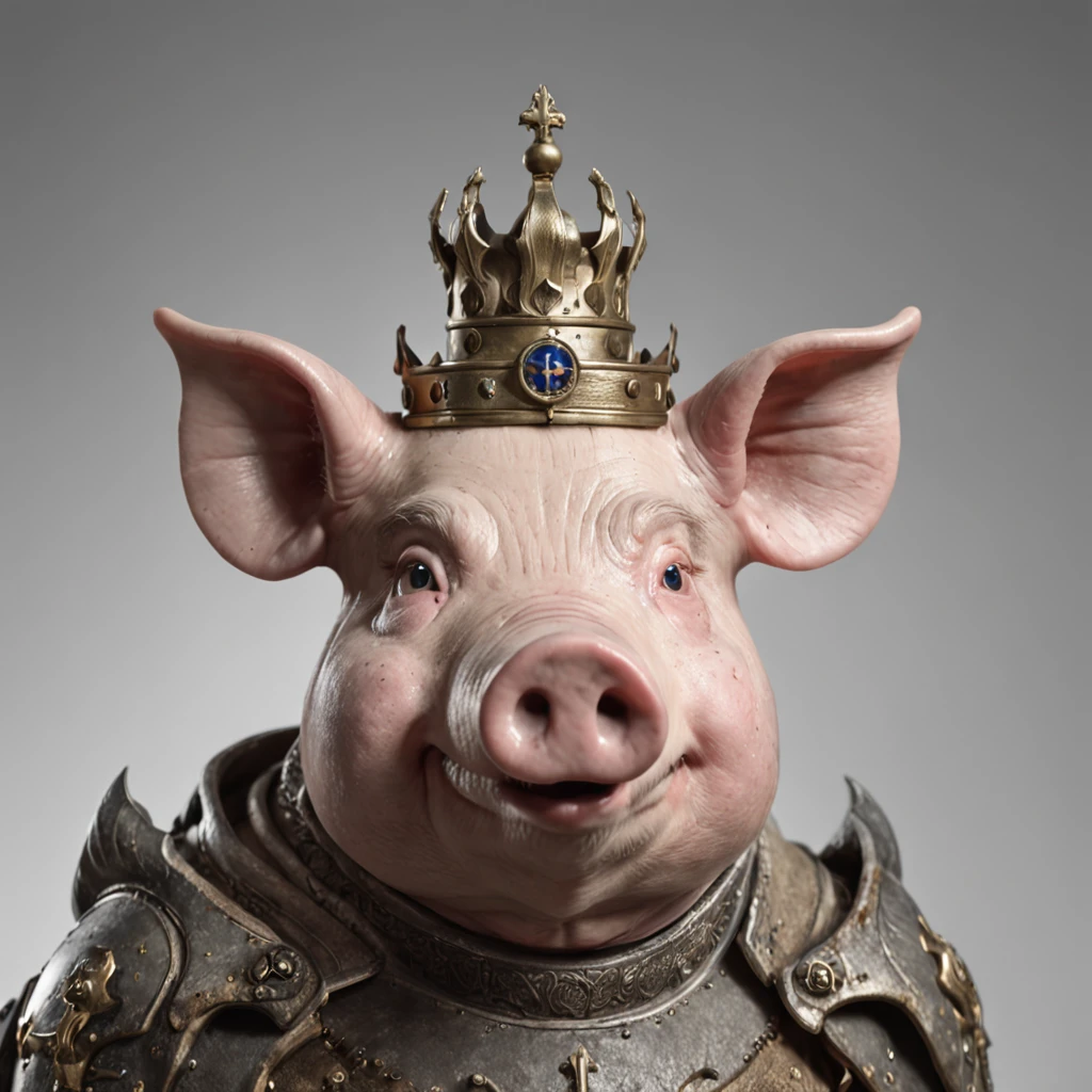 Pig Demon King,Tattered armor, Their veins are gray and rotten, At the call of Cthulhu.