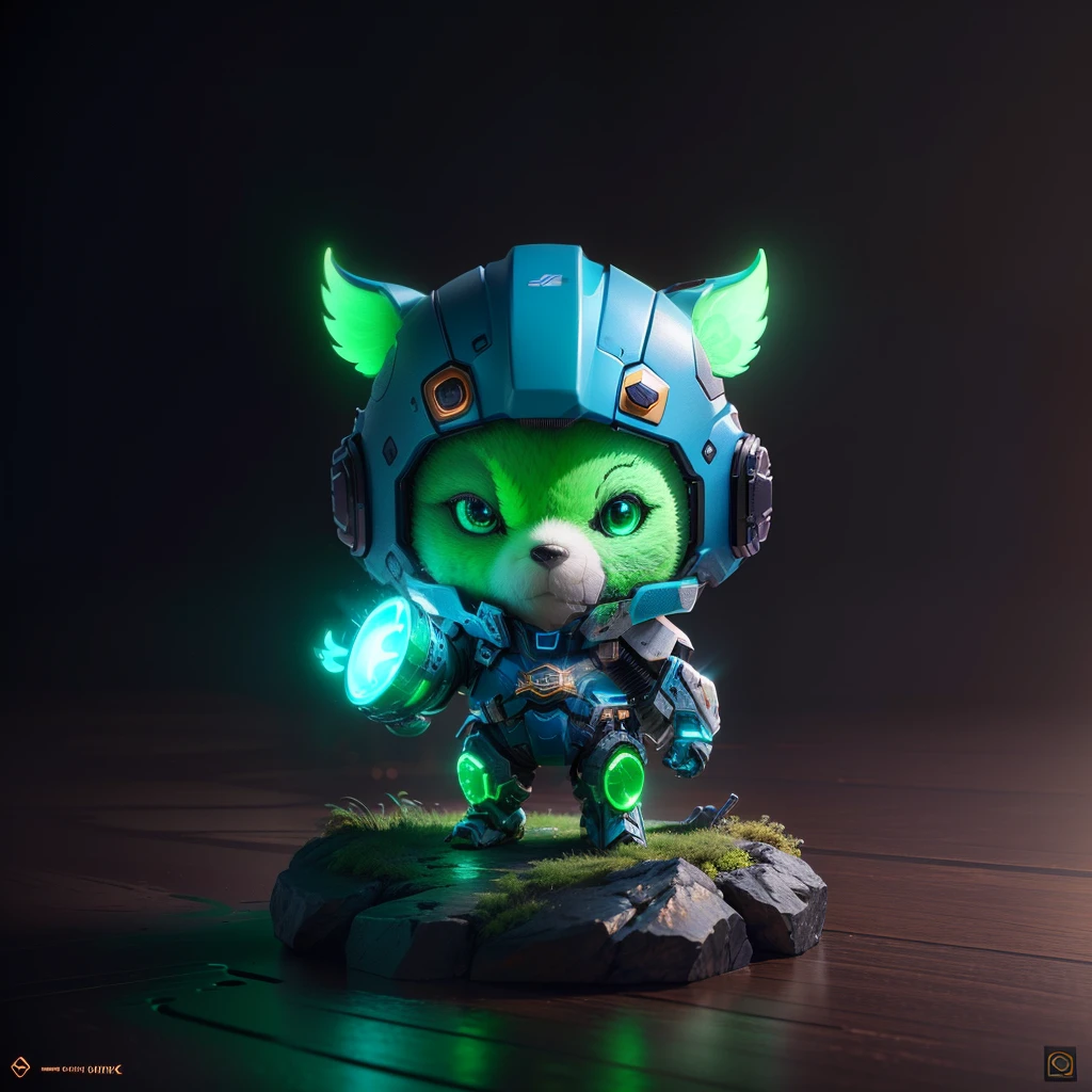 cute character, ultra detailed, perfect scenery, mysterious, glow, product photography, octane render, 8K ultra detailed, perfect scenery, mysterious, glowing green, product photography, octane render, 8K