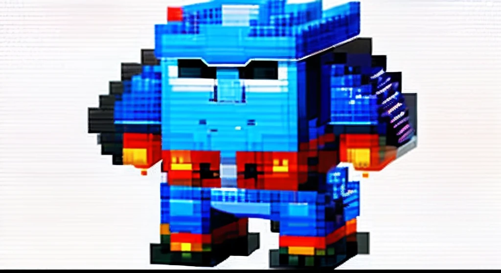 pixel game,character design,Transformers robots,Optimus Prime, Pixel art #pixelart,super-fine