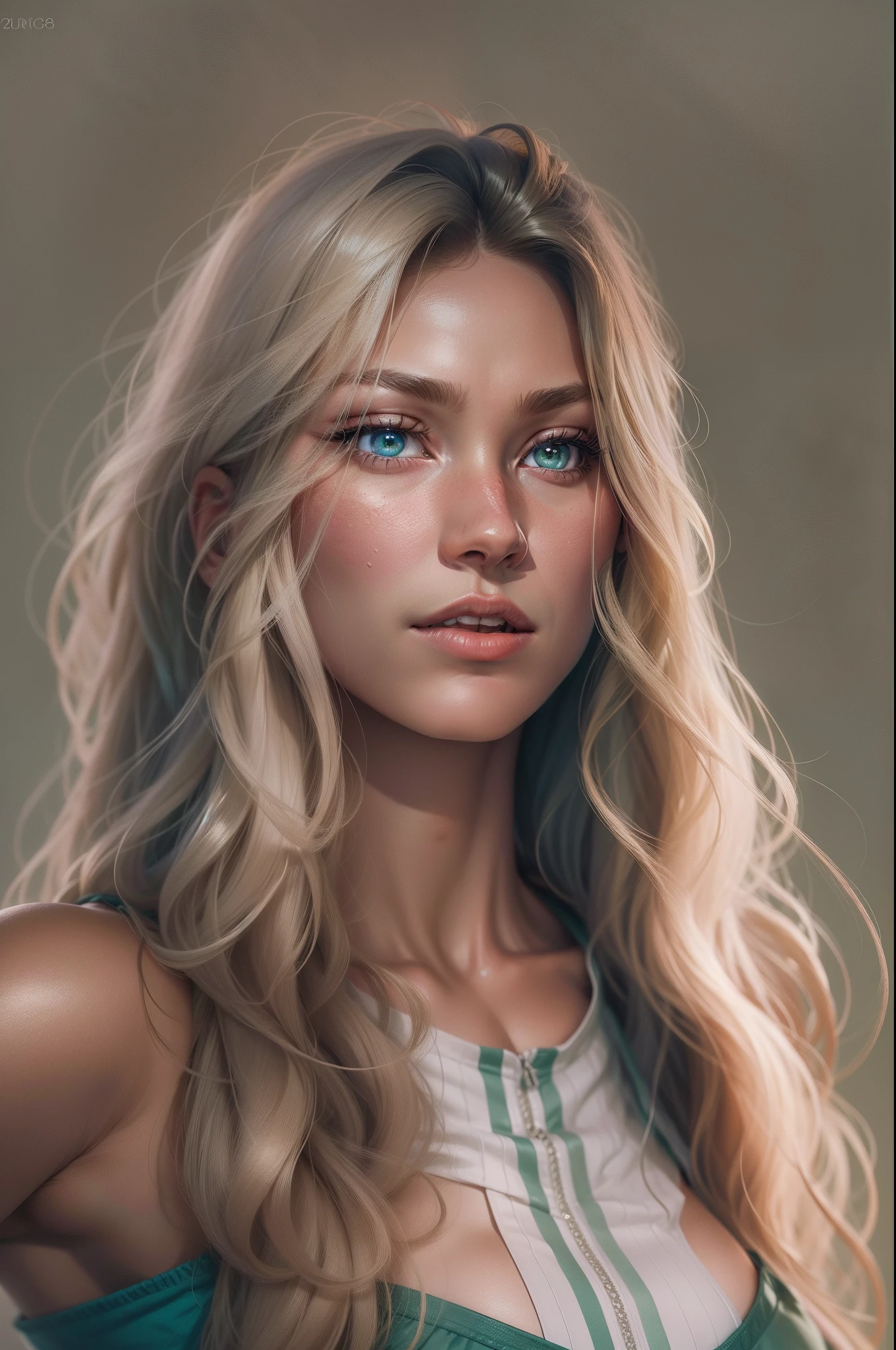 masutepiece,Best Quality,ultra-detailliert,hight resolution,in 8K,8K Portrait,Unity 8k壁纸,extremely details CG,Realistic,Raw photo,Real person,a portrait photo of,Photorealsitic,Shiny skin,Detailed skin, Gisele Bündchen,Dynamic Angle,From above,{{{{Gisele Bündchen}}}},Dynamic Angle,Wide Shot,{stature: At about 180 cm,Standard height of the model},{Hair color: Bright blonde},{Eye color: Blue-green},{body type: Slender and muscular},{In the modeling industry「high fashion」with the「Sports Illustration」Because she's successful in both},{Have an athletic body shape},{Features: sharp and high cheekbones,long snout,Crisp eyebrows},{{{stature: The standard height of the model is about 180 cm}}},{{{Hair color: Bright blonde}}},{{{Eye color: Blue-green}}},{{{body type: Slender and muscular}}},{{{Have an athletic body shape}}},{{{Features,sharp and high cheekbones,long snout}}},{{{Dynamic Angle Wide Shot}}},{{{Gisele Bündchen}}}},Dynamic Pose,{{{(PAW Pose:0.5)}}},{{{{Supermodel Gisele Bündchen}}}},{{{{Beautiful face, honey eyes, llight rays,Hyper realistic, ultra realistic textures}}}},{NSFW,8k RAW photo, top-quality,masterpiece,超A high resolution,film grains,1girl in,looking at the viewers,natural skin textures,realistic eyes and face details,Full lips},{{{Dynamic Angle Full Body}}},Portraits of real people