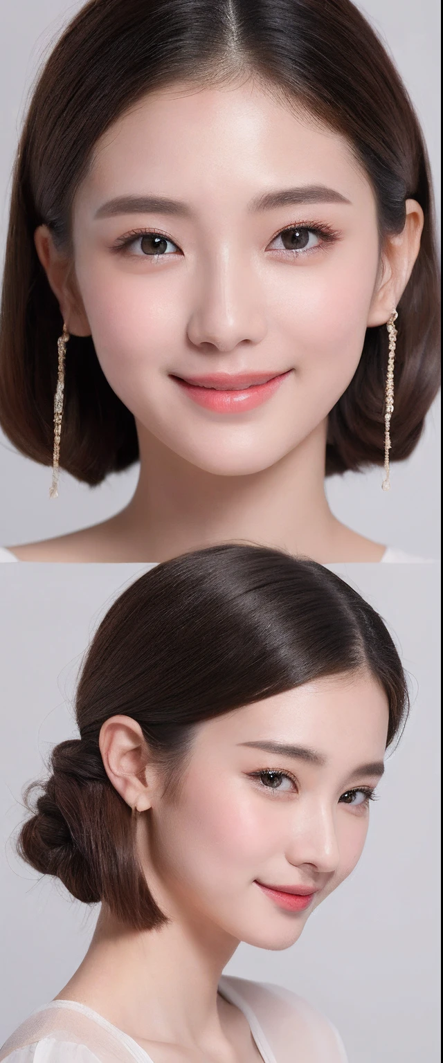 ((Best Quality, 8K, Masterpiece: 1.3)), 1girl, Slim Abs Beauty: 1.3, (Casual hairstyle, Big Breasts: 1.2), Dress: 1.1, Super fine face, Detailed eyes, Double eyelids, smile, Home, Focus