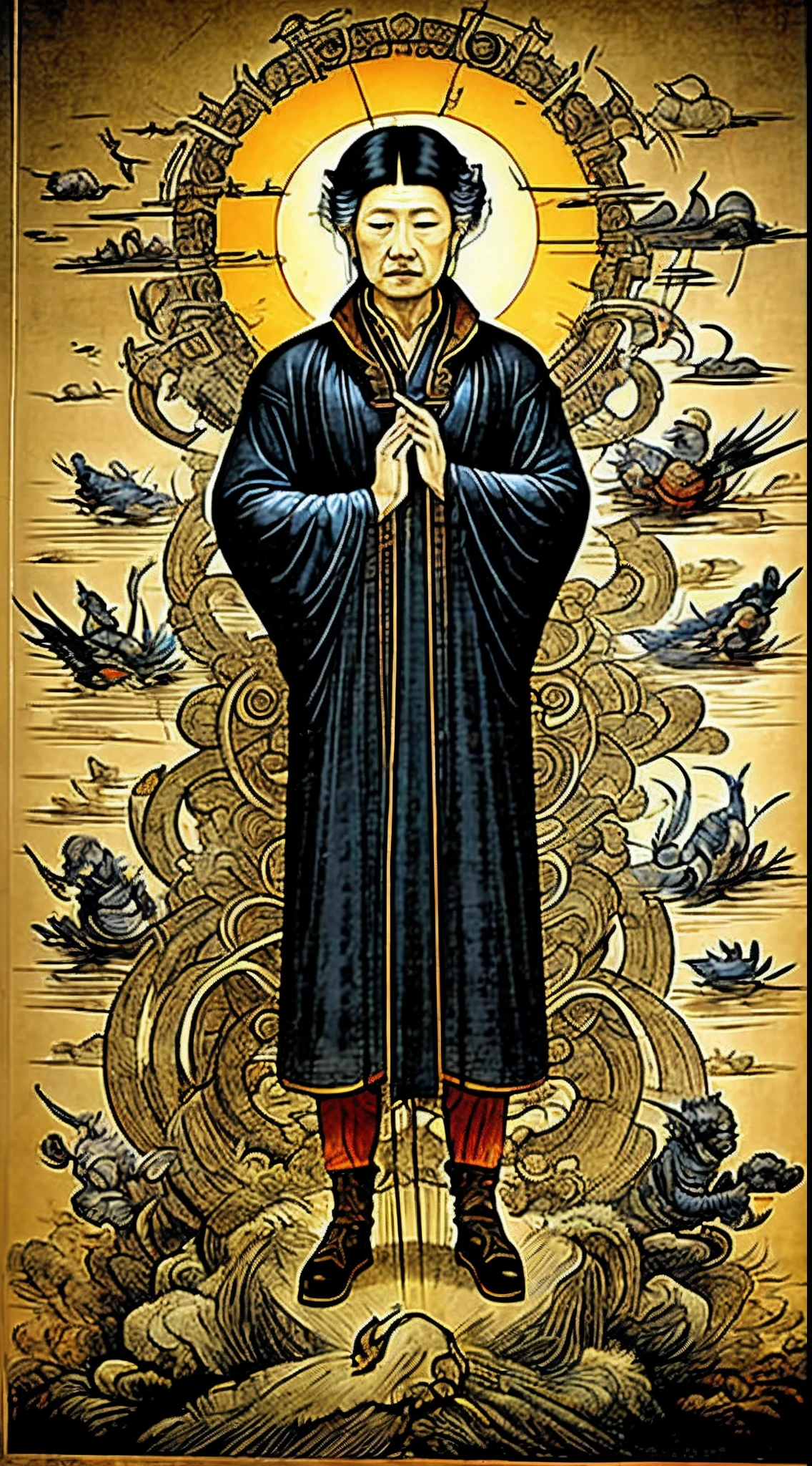 the original god,Zhongli,shoun