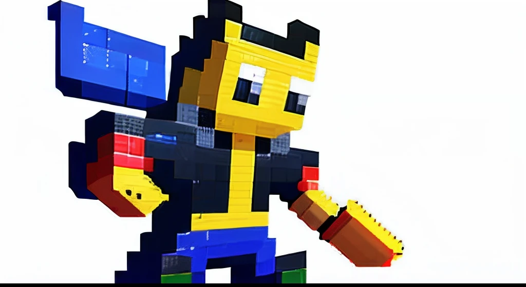 pixel game,character design,Transformers robots,hornet, Pixel art #pixelart,super-fine,32-bit pixels