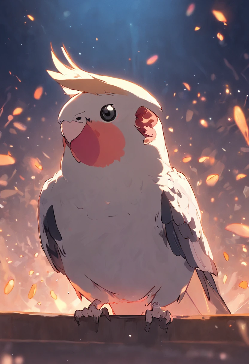 cockatiel、cute little
