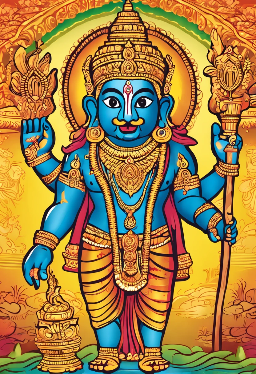 Ancient god muruga