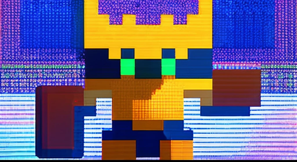 pixel game,character design,Transformers robots,hornet, Pixel art #pixelart,super-fine,32-bit pixels