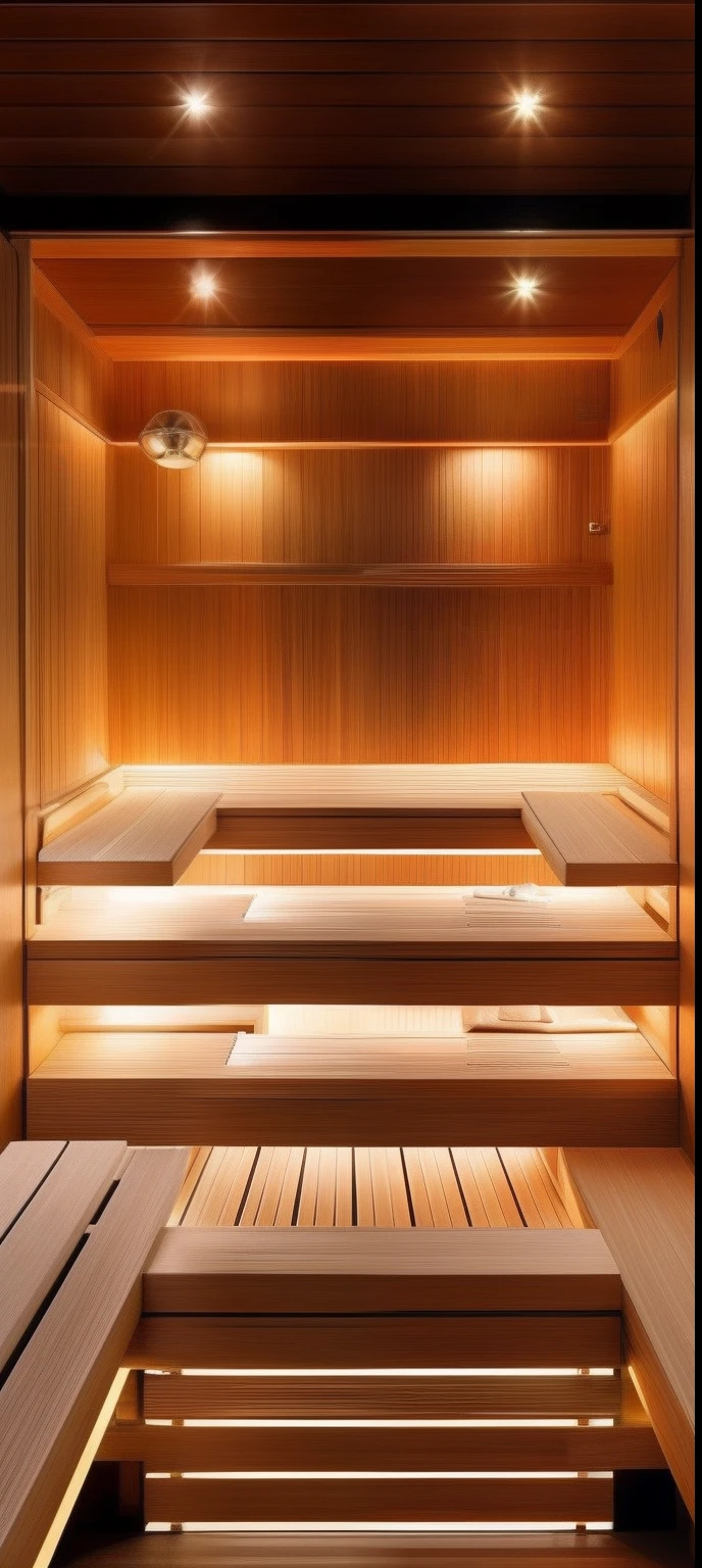 Naked girls sauna masterpiece