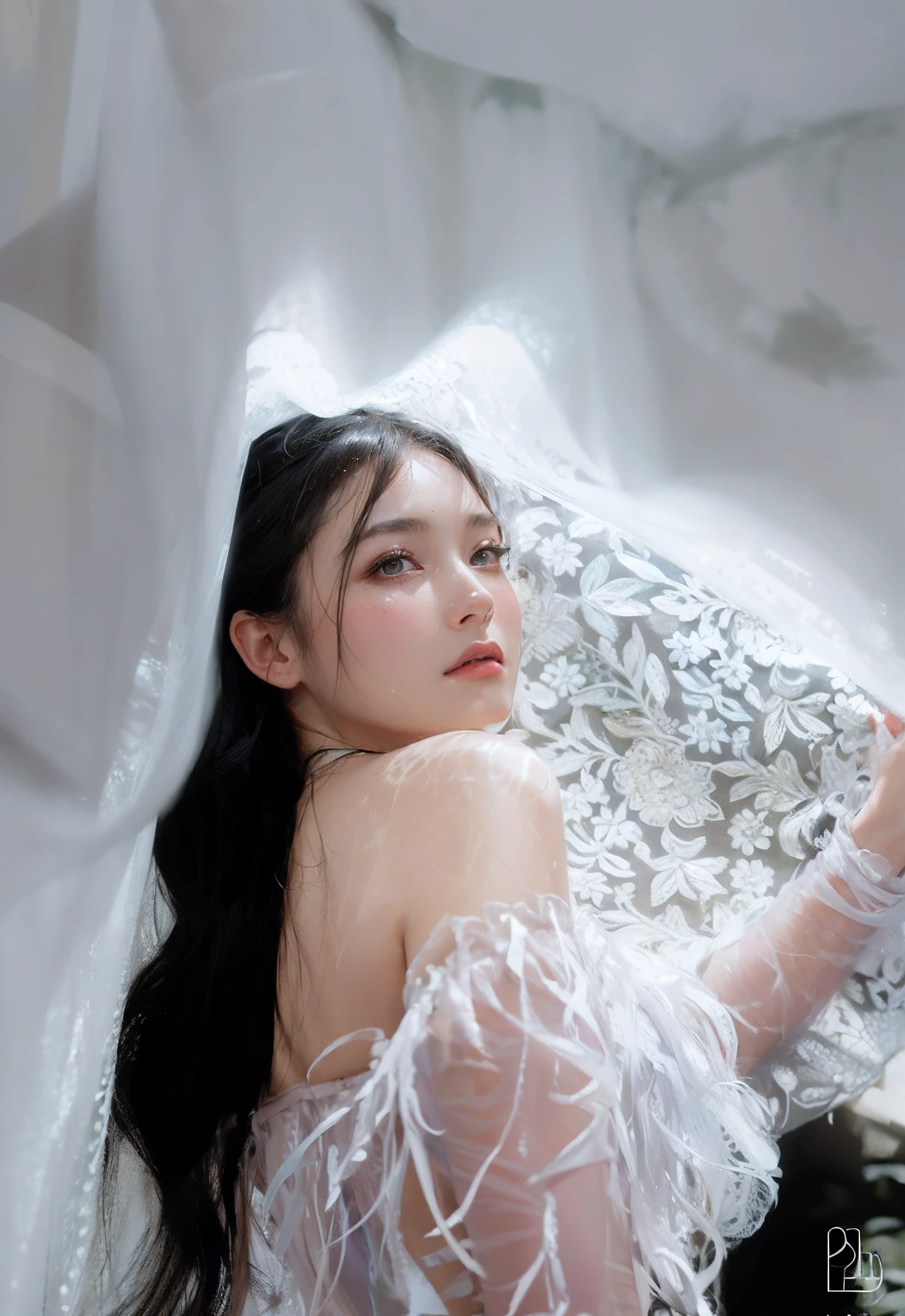Korean Bride，Being in a hotel，(get down on the bed:1.2)，(Being touched by men:1.5)，(Being stroked in the crotch of a man)，Seen from the side
（（（tmasterpiece）））， （（best qualtiy））， （（intricate detailes））， （（Ultra-realistic realism））， Ridiculous resolution， A MILF， Mature Woman， see -through， ighly detailed， illustratio， 1girll， （（Large breasts））， perfect hand， Detailed finger， Beautiful detailed eyes， Long whit hair， with brown eye， Name badge， vd， （Korean Wedding Dresses：1.2）， white suspender stockings， White Neck Ring， 耳Nipple Ring， detailedbackground， Bedrooms， perfect  eyes， mesmerizing eyes，cocked ass，Reddened face，(weeping:1.2)，confused eyes，Open your mouth slightly
