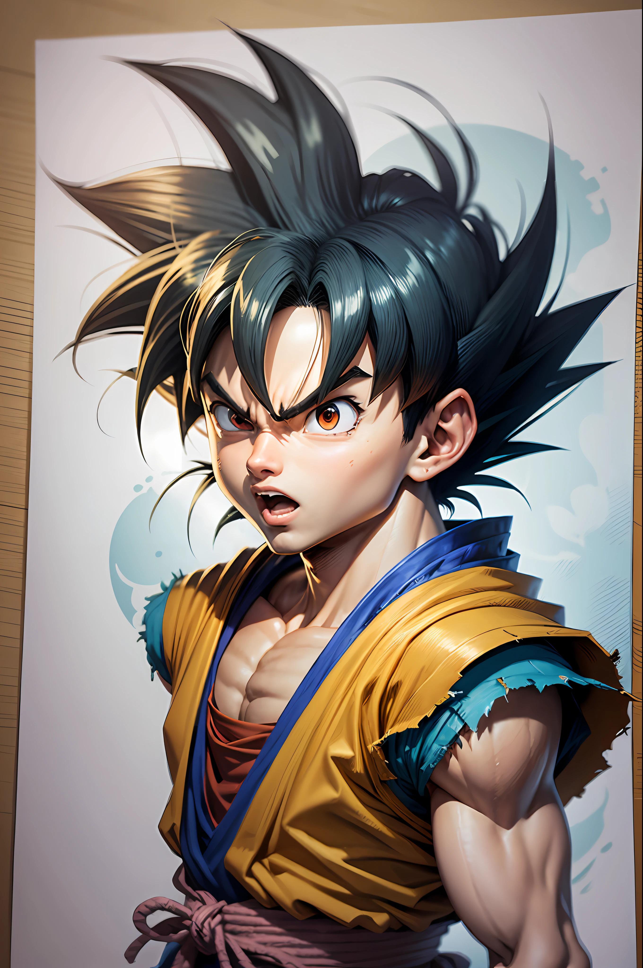 Goku, estilo Toriyama 1990s --auto --s2