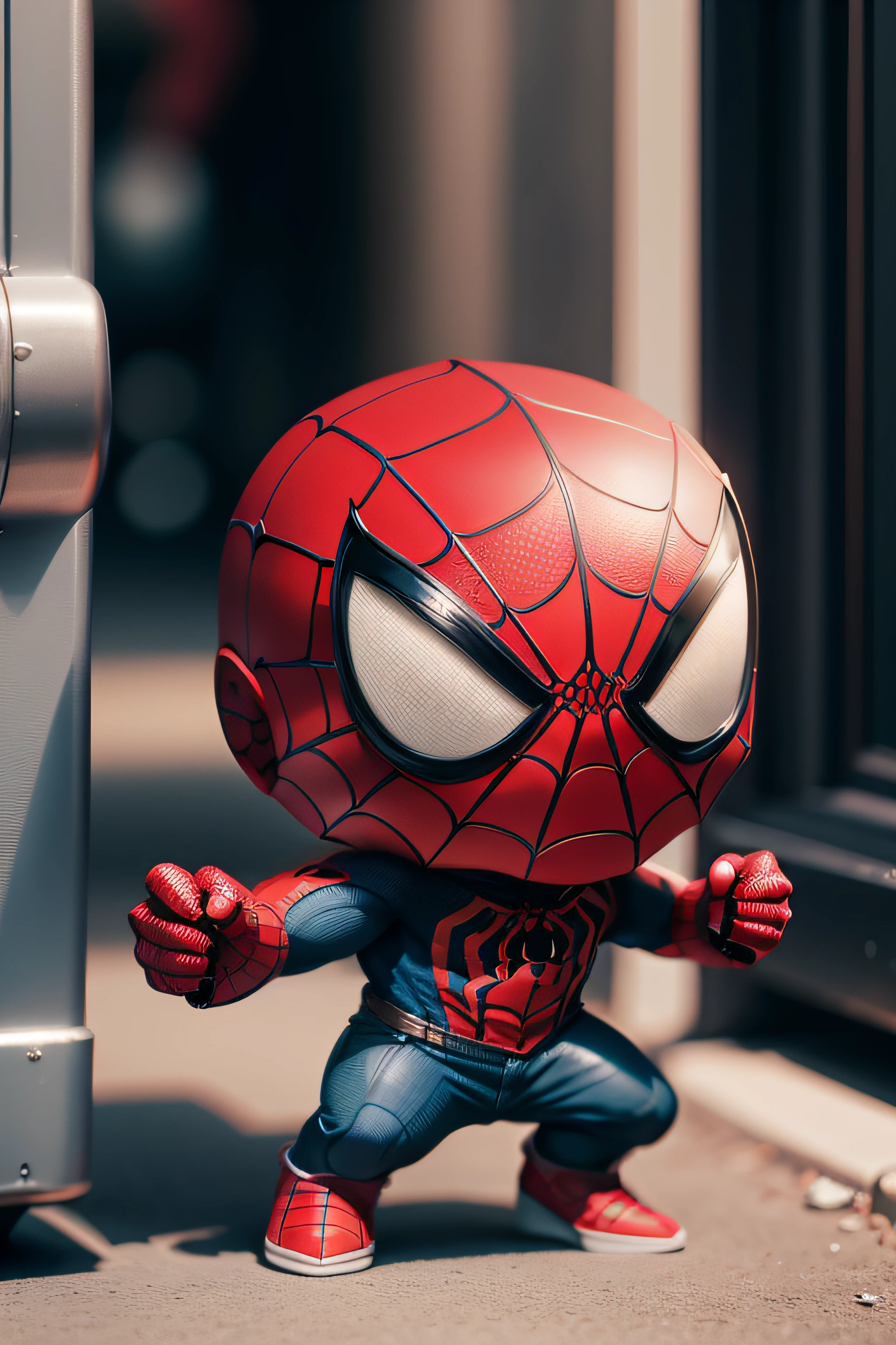 imagine cut funko spiderman