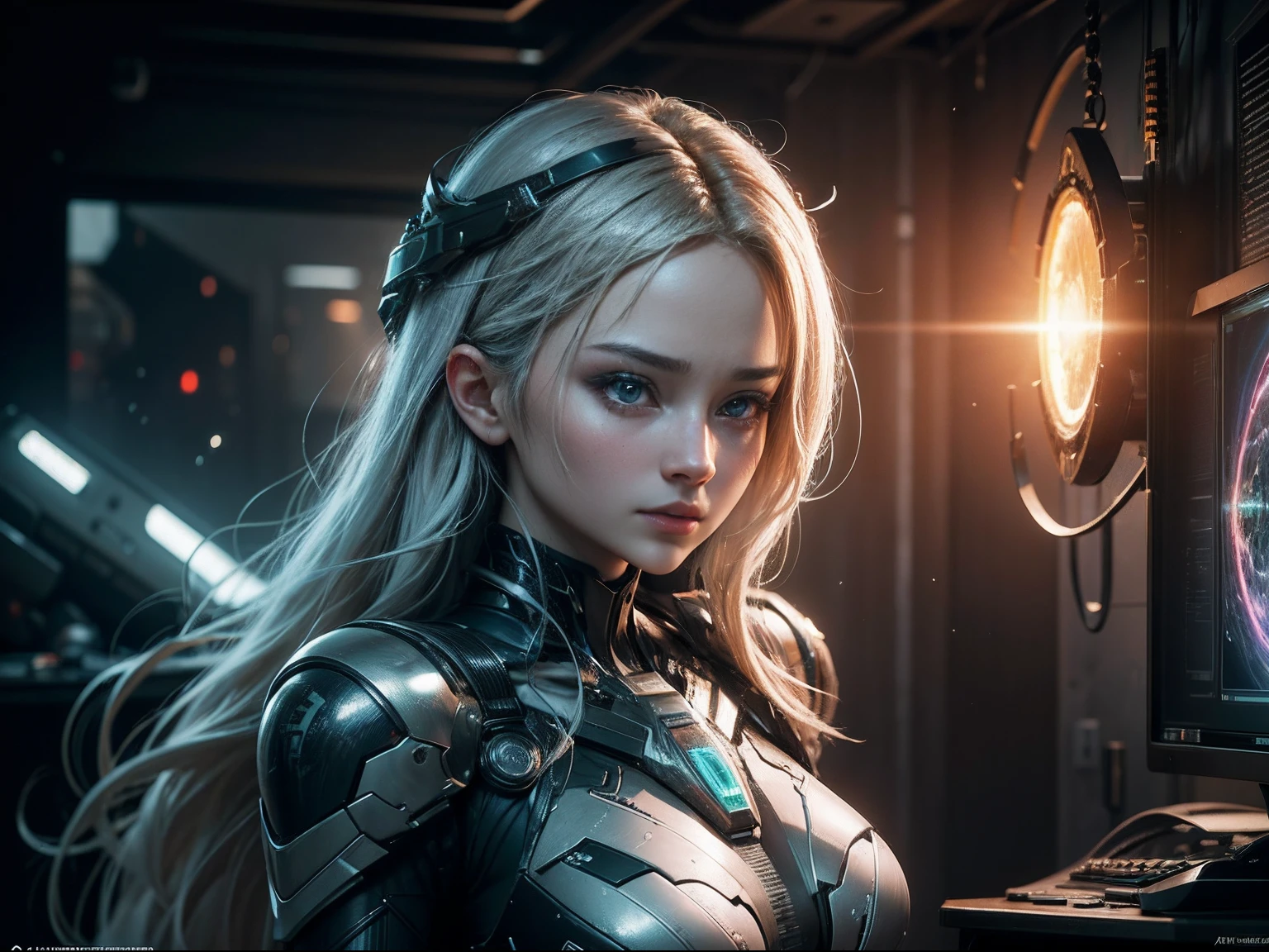 Cinematic, hyper-detailed, and insanely detailed, this artwork captures the essence of the girl with breathtaking beauty. The color grading is beautifully done, enhancing the overall cinematic feel. Unreal Engine brings her to life, making her appearance even more mesmerizing.
With the use of depth of field (DOF), every detail is focused and accentuated, drawing attention to her eyes and hair. The image resolution is at its peak, utilizing super-resolution technology to ensure every pixel is perfect. Cinematic lighting enhances her aura, while anti-aliasing techniques like FXAA and TXAA keep the edges smooth and clean.
Adding realism to the robot-like body suit, RTX technology enables ray tracing, making it look as if it's actually there. Additionally, SSAO (Screen Space Ambient Occlusion) gives depth and realism to the scene, making the girl's presence even more convincing.
In the post-processing and post-production stages, tone mapping enhances the colors, creating a captivating visual experience. The integration of CGI (Computer-Generated Imagery) and VFX (Visual Effects) brings out her robotic features in a seamless manner. SFX (Sound Effects) complement the visual artistry, immersing the viewer further into this fantastic world.
The level of detail is awe-inspiring, with intricate elements meticulously crafted, making the artwork hyper maximalist and hyper-realistic. Volumetric effects add depth and dimension, and the photorealism is unparalleled.
The image is rendered in 8K resolution, ensuring super-detailed visuals. The volumetric lightning adds a touch of magic, highlighting her beauty and aura in an otherworldly way. High Dynamic Range (HDR) technology makes the colors pop, adding richness to the overall composition.
Ultimately, this artwork presents an unreal, yet stunningly real portrayal of an incredibly beautiful girl. The sharp focus ensures that every feature is crisply defined, leaving the audience captivated by her presence.
--v testp