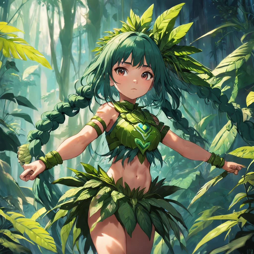 (best quality,4k,8k,highres,masterpiece:1.2),ultra-detailed,(realistic,photorealistic,photo-realistic:1.37),full body portrait of beautiful alien (light green skin, small cute antenna) native tribal woman in alien primitive village,(dancing a sultry seductive dance for James T. Kirk of the USS Enterprise)(ornate beaded head piece, colorful tribal belt, unclad, some tribal tattooing and phosphorescent  body paint, confidence, big natural breast), (vivid colors, outdoors, green pastures). (head to toe, show all of her)