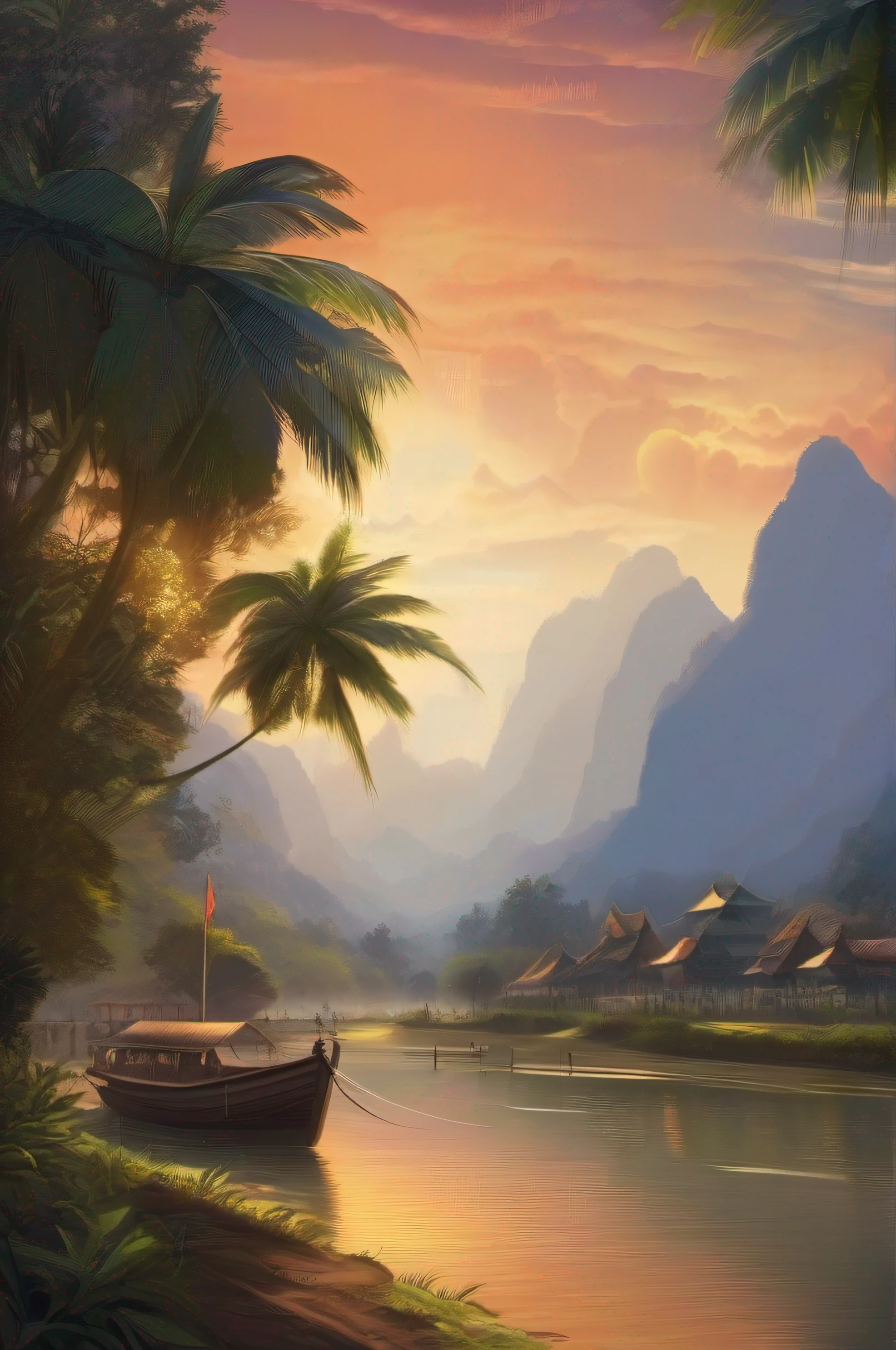 Vang Vieng is a tourist-oriented town in Laos