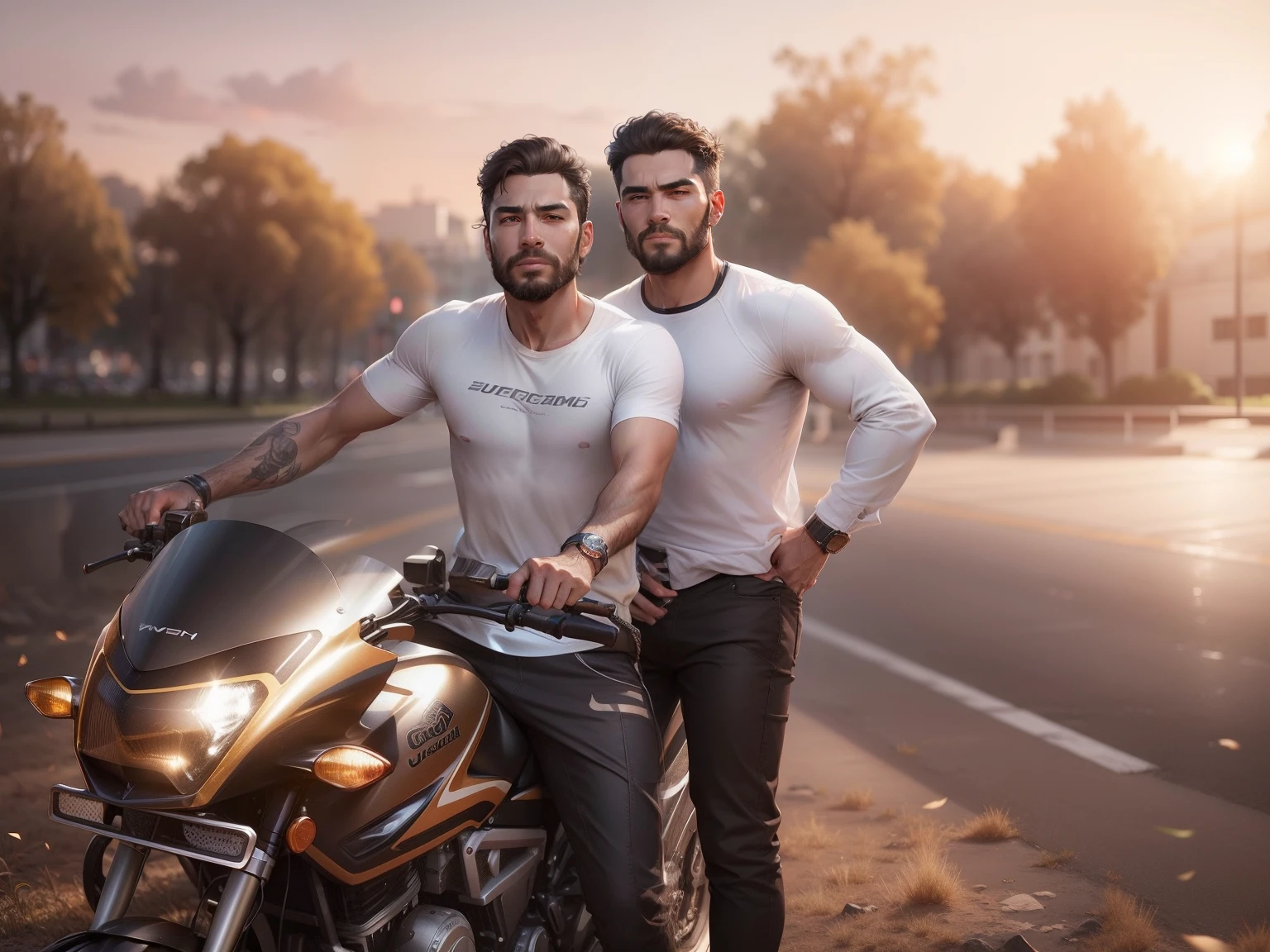 Change background handsome realistic face, 8k ultra
