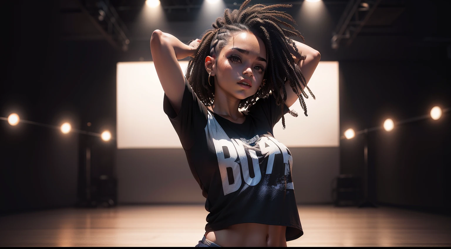 Illustration of face dance , usando uma roupa de hip hop com capuz, Minimalista, RTX, UHD, cell-shading, 32k, ray tracing, bem definido, comic, Pintura digital, Cartoon, fotorrealista, desenho, Motor irreal, octan render, Shaders, 4D