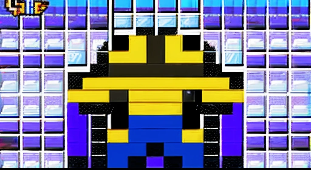 pixel game,character design,Transformers robots,hornet, Pixel art #pixelart,super-fine,32-bit pixels
