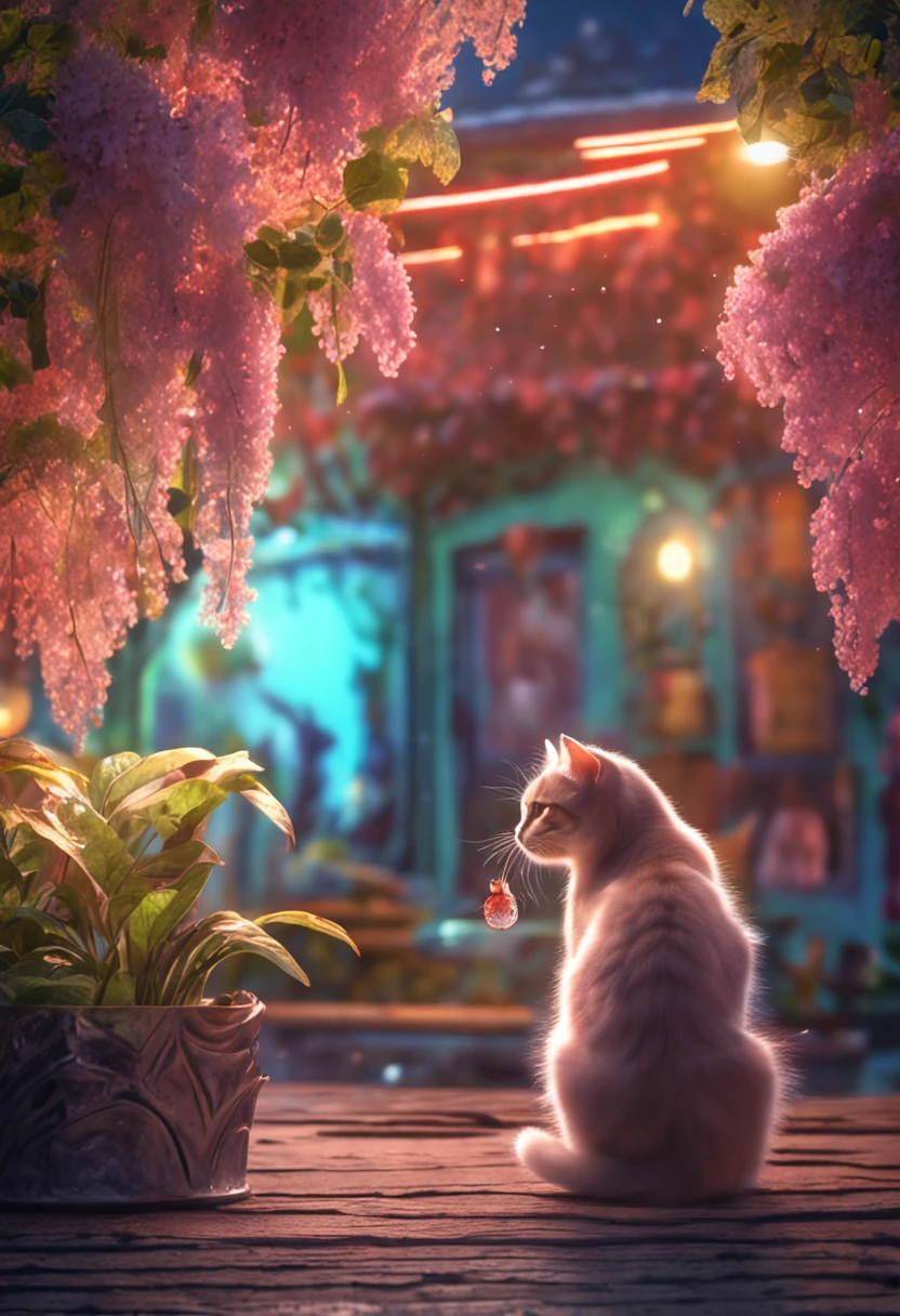 Cat eating an apple. Photo ultra realistic, colorful, intricate, ultra detailed artistic photography, colorful night aura, shadows, oil on canvas, brush strokes, smooth, ultra high definition, 32k, ultra sharp focus, intricate artwork masterpiece, ominous, matte painting movie poster, golden ratio, intricate, epic, highly detailed, vibrant, production cinematic character render, ultra high quality creation by Disney studios, photorealistic, seductively positioned,