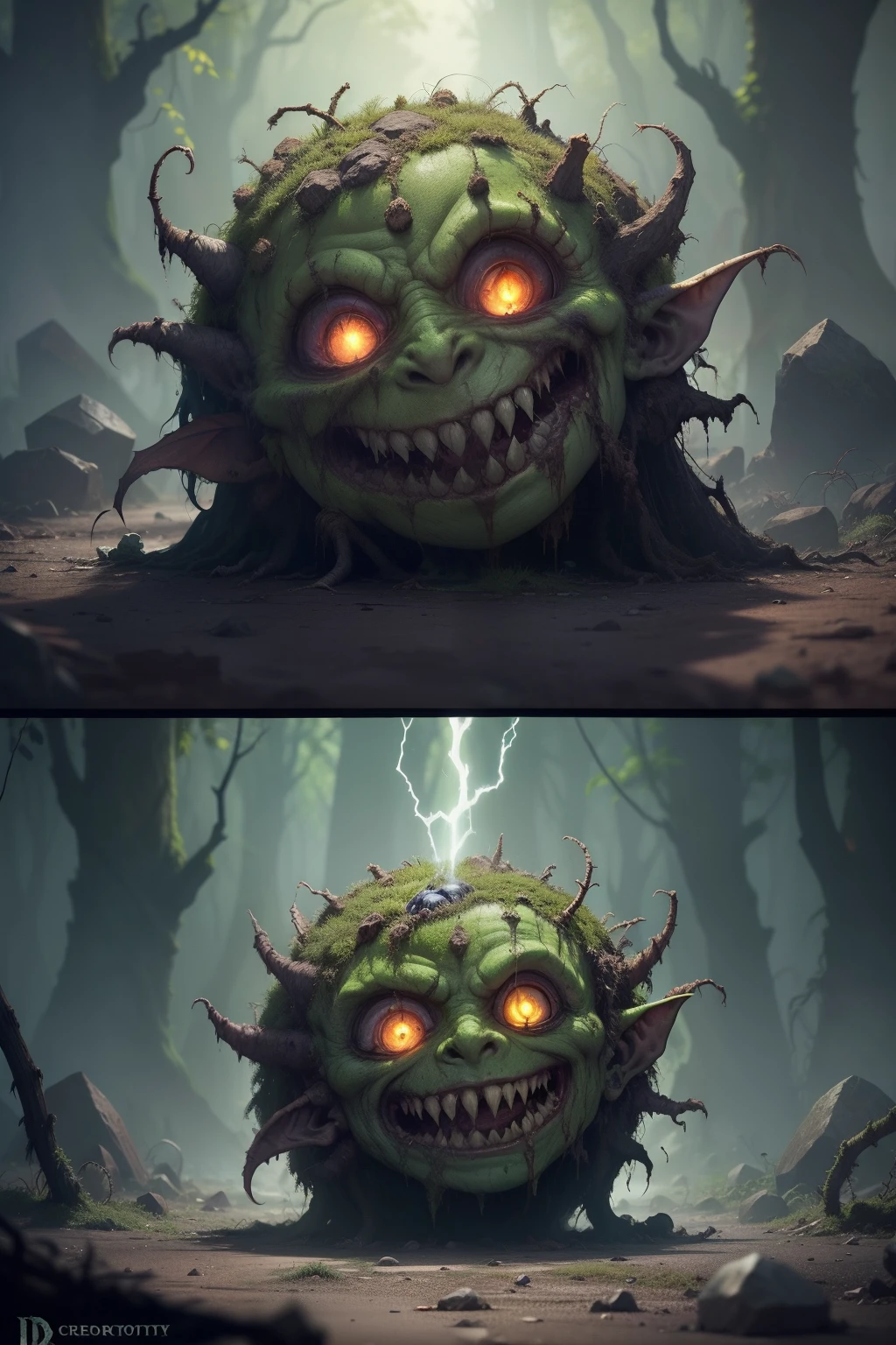 Rotten troll
Rot Troll
Sooner or later, A rotten troll loses its ability to regenerate, Although the healing is still fine. Necrotic energy radiates from the creature, flowing inside his shriveled carcass. Just being around a rotten troll, Other creatures are exposed to its deadly radiation., dnd