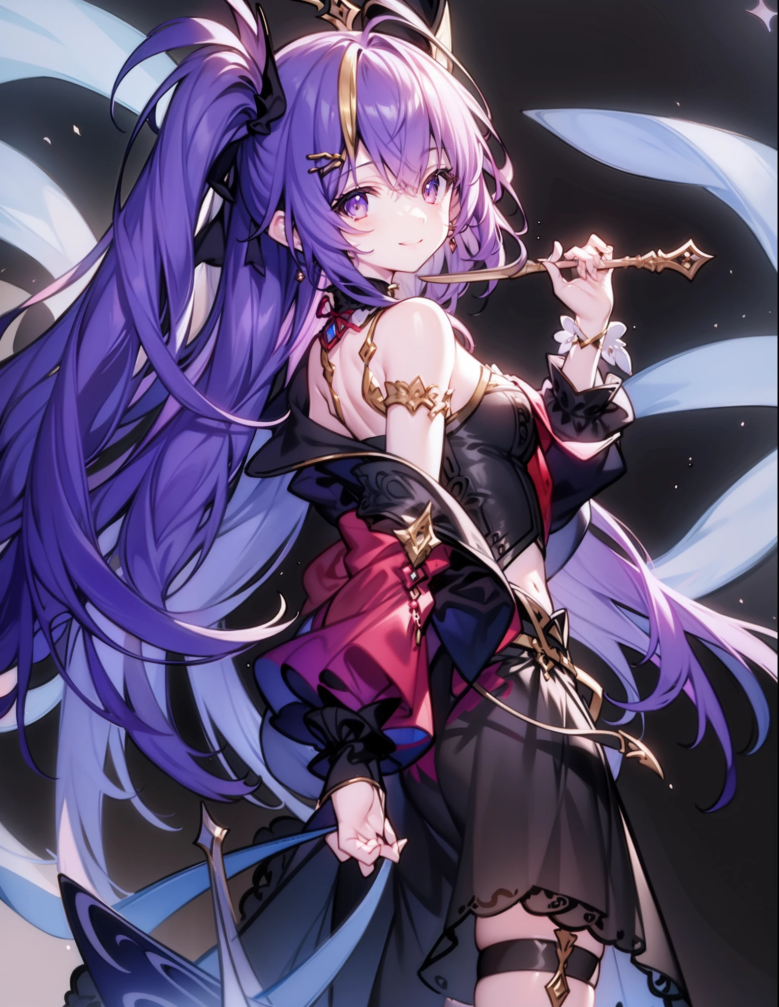 (tmasterpiece),Exquisite details,The picture is clear,Charming smiling girl
