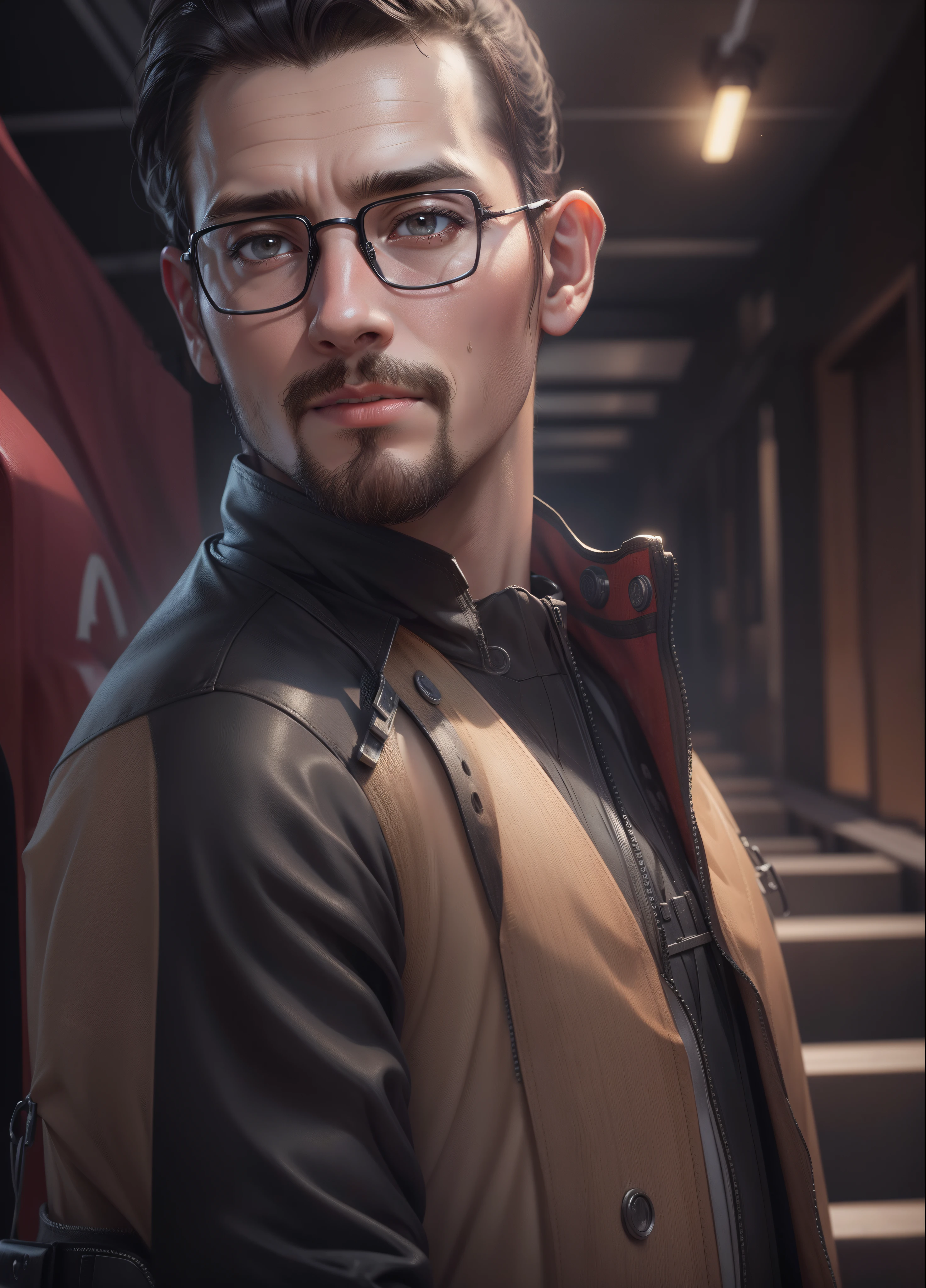 Change background realistic face 8k
