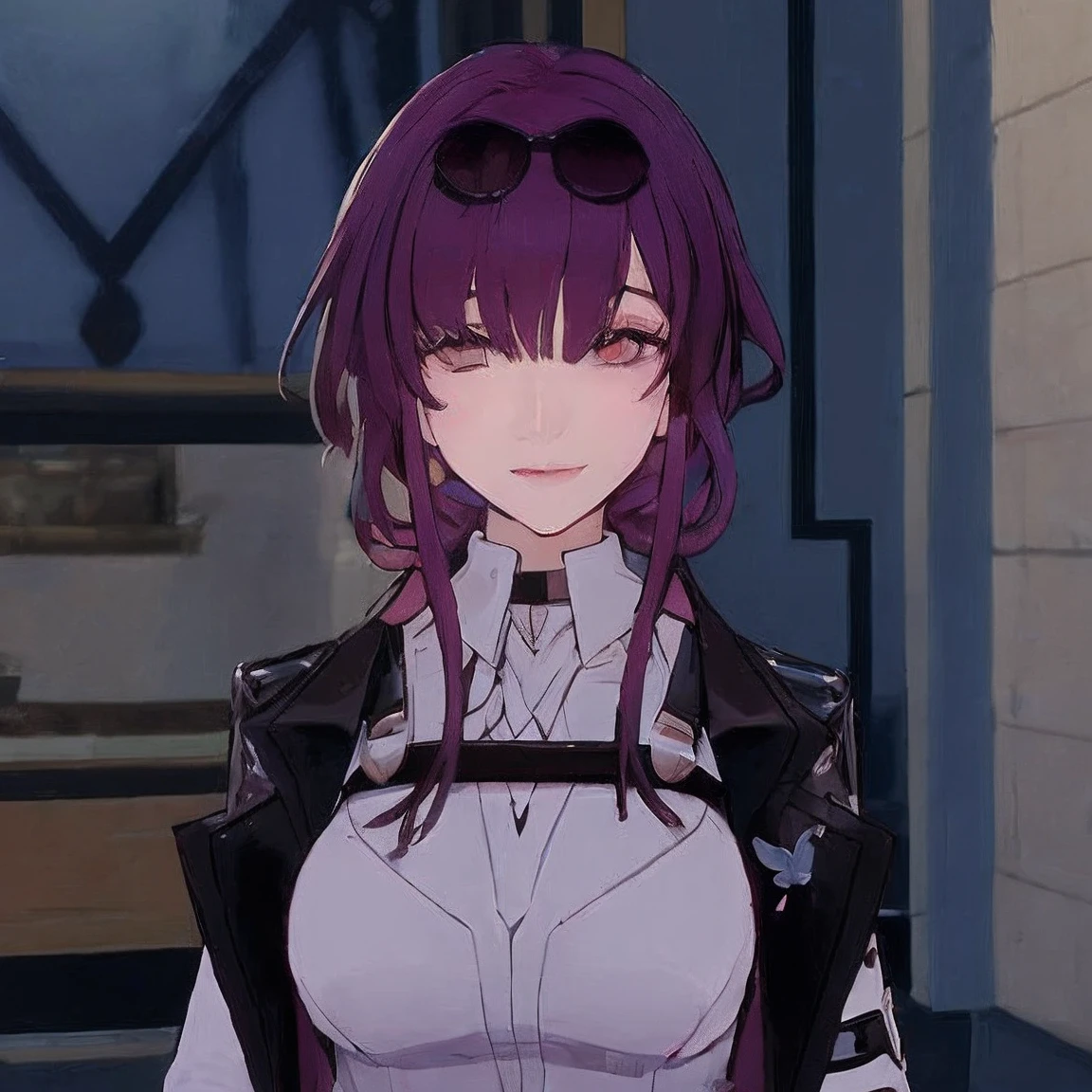 ((Best quality, 8k, Masterpiece :1.3)), 1girl, smiling, full body, slim face, Pretty woman, (Dark brown hair), full length dress :1.1, Ultra-detailed face, Detailed eyes, Double eyelid, blur background, slim face, city, outside, street,