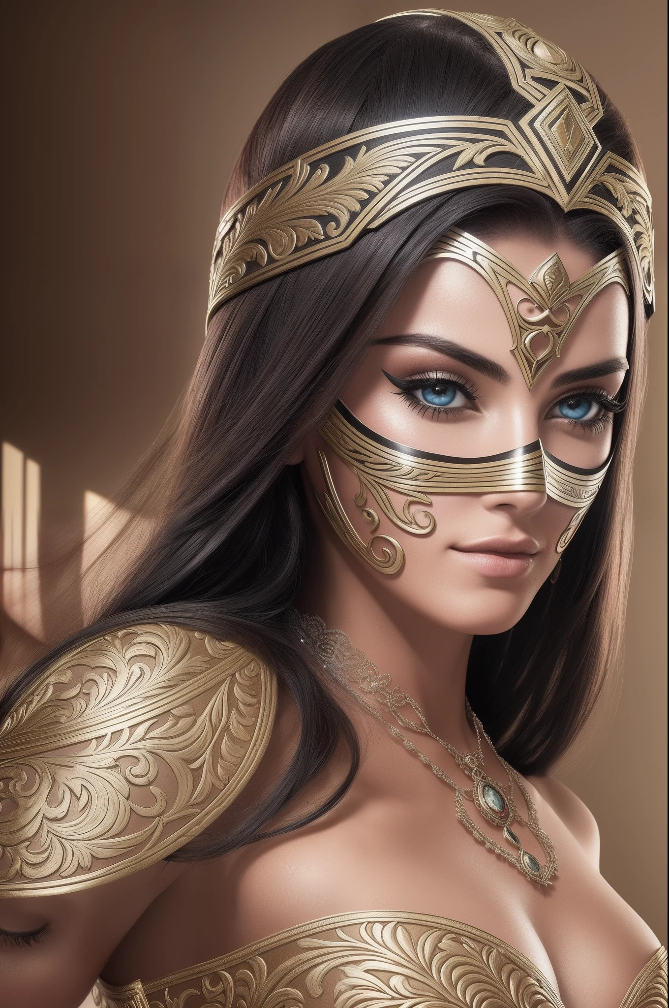 Make a woman heroine with a mask, (com mascara de heroi cobrindo o rosto todo, deixando descoberto olhos, boca e nariz), com lutador de lutalivre mexicano, fundo antigo, elegante, deslumbrante, (papel de parede), arte conceitual, detalhes intrincados, altamente detalhado, ((cinemactic)), Dramatic, (mais alta qualidade, Concedido, obra-prima:1.5), (fotorrealista:1.5), fotografia, Realistic photo, Nikon, Luz Natural, 4k, highes definition, XF IQ4, 150MP, 50 millimeters, ISO 1000 Certification, 1/Anos 250, Luz Natural, Adobe Lightroom, photolab, Photographic Affinity, PhotoDirector 365,