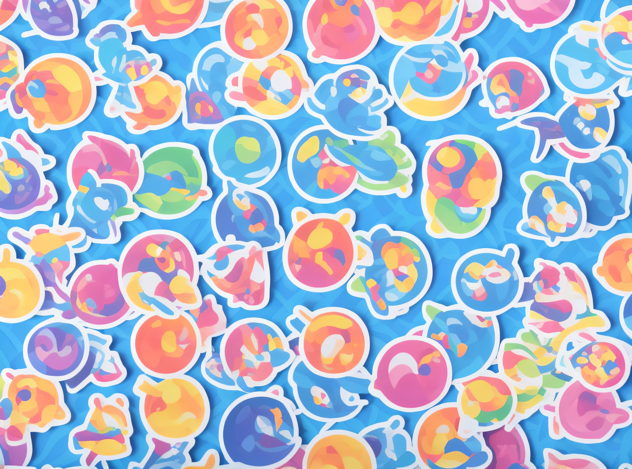 Set of nine cute little corgi stickers(Include avatars/Full body like/bust),No more than 9 images per set,The composition is vivid,cutecolors,Sticker art design,illustratio,There is a suitable interval between each graph(Avoid connecting graphs together),Simple line 2D painting,Popular art station,number art,Pixel-style geometry,Line drawing,vectorial,Blank background,16K HD(No extra legs and arms,No extra tails,No extra facial features)