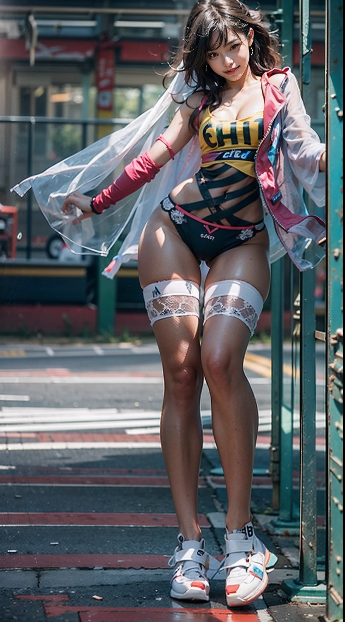 NSFW, 1girl in, (Well-formed face), (Ideal ratio body proportions), school ground, Sunnyday, facing back, (((Emphasize ass))), (((Show off your panties to the camera))), ((Wear the jersey)), ((Lower body is panties only)), long , Wet, Clothes are see-through, Smiling smile, de pele branca, A slender, Dark hair, short-hair, beauty legs, Small buttocks, surrealism, Cinematic lighting, depth of fields, One-person viewpoint, F/1.8, 135 mm, canon, nffsw, masutepiece, ccurate, Anatomically correct, Textured skin, Super Detail, high details, High quality, awardwinning, Best Quality, hight resolution, 1080p, 4K, 8K