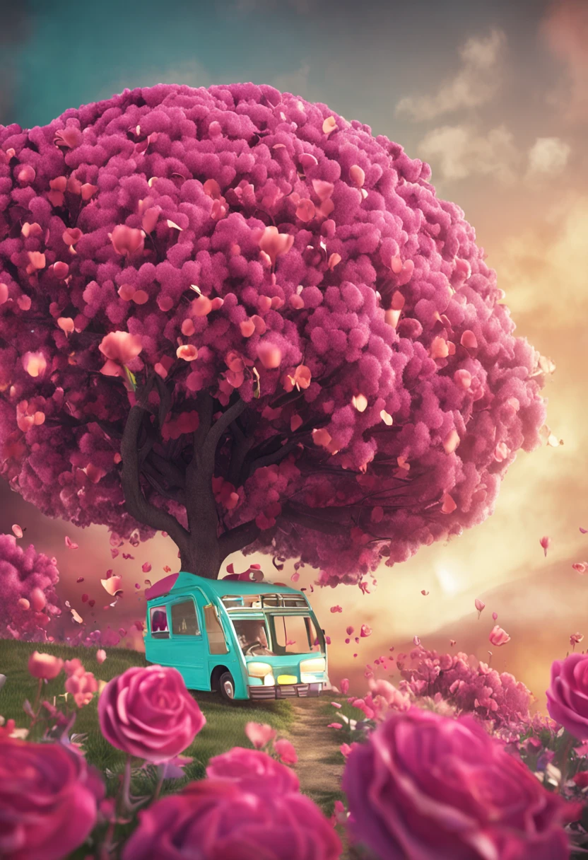 formiga rosa para livro infantil