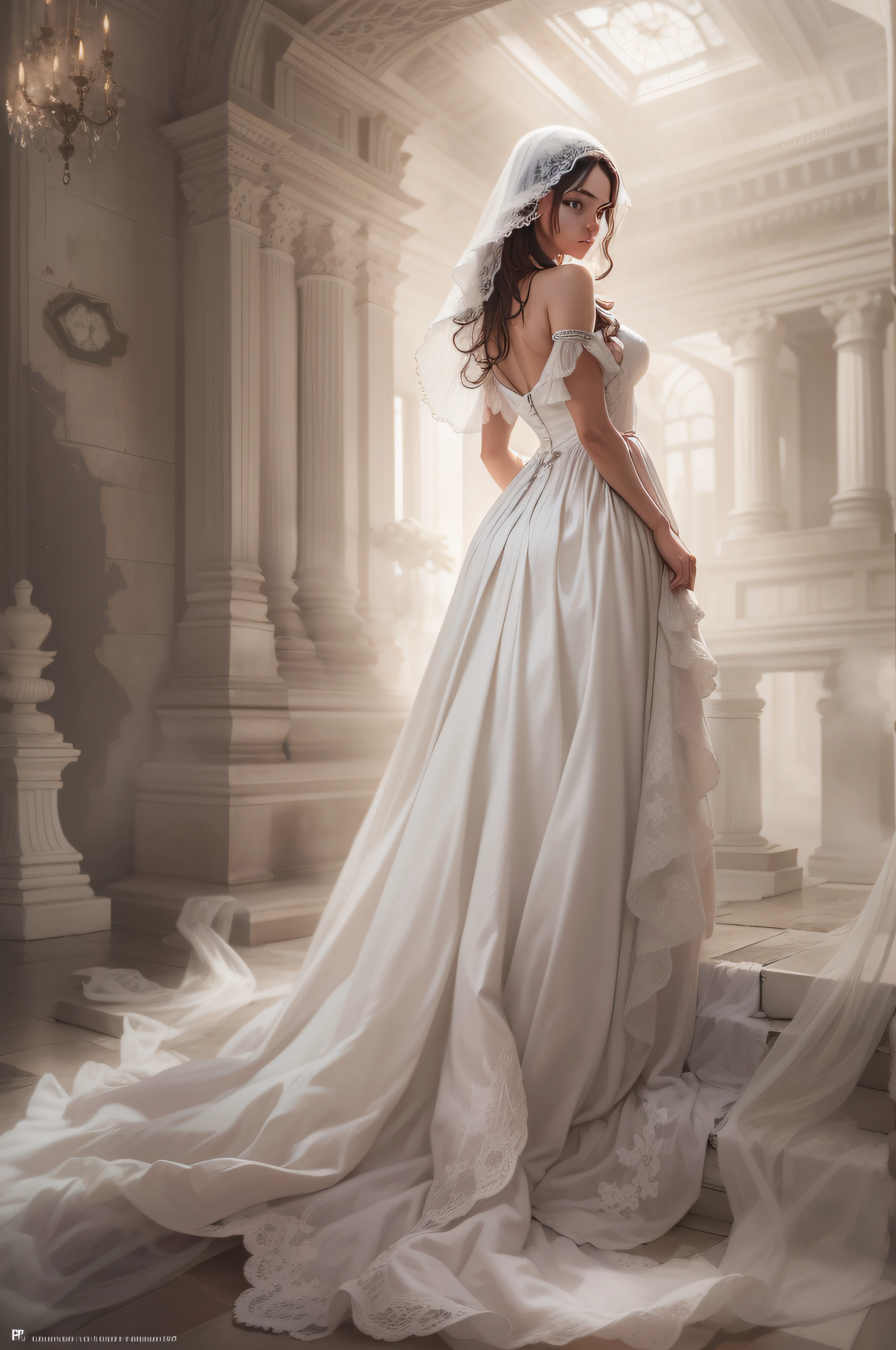 Mystery of Lady in white Dress..she Beautiful but she is...!!