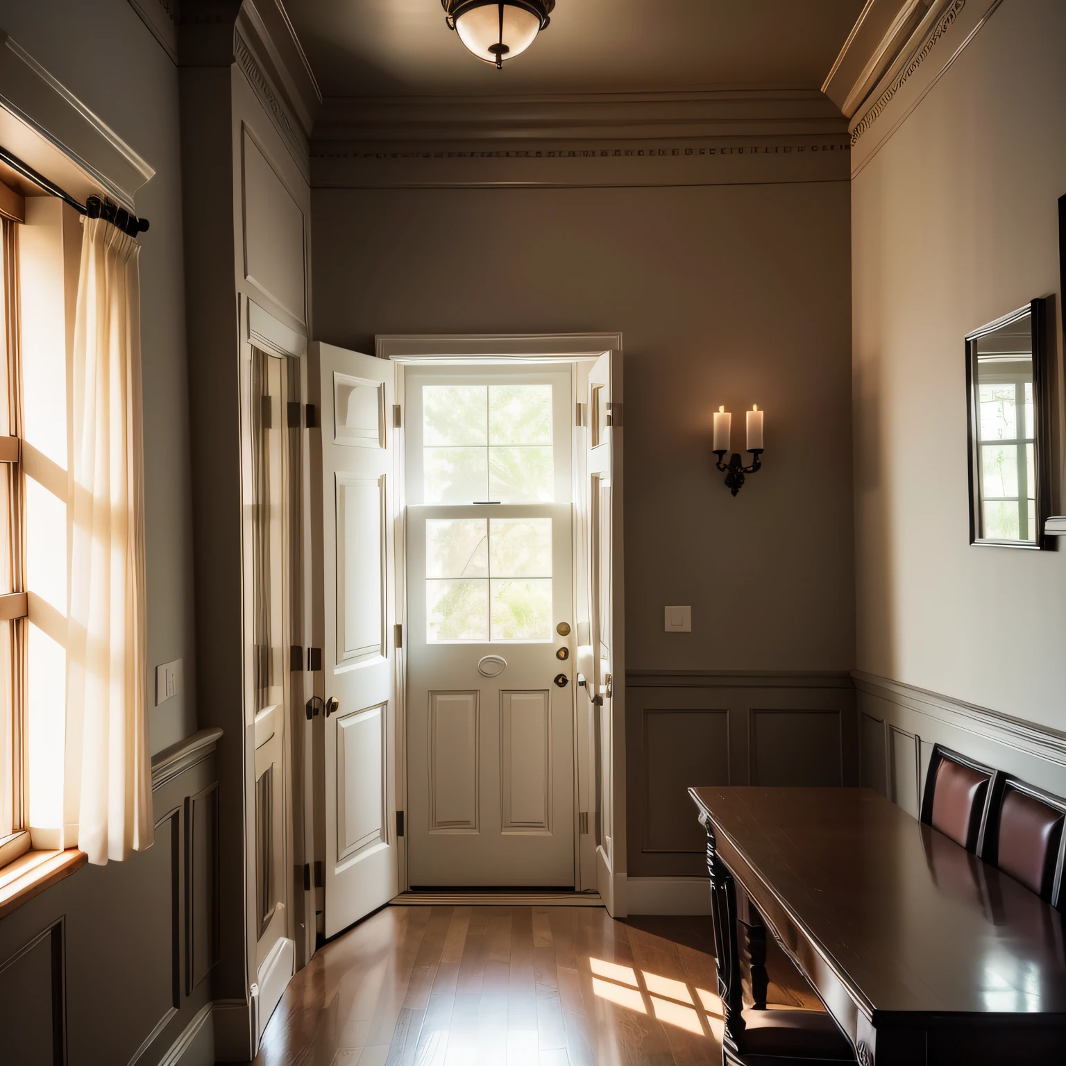 paneling for a dining room with Wainscoting