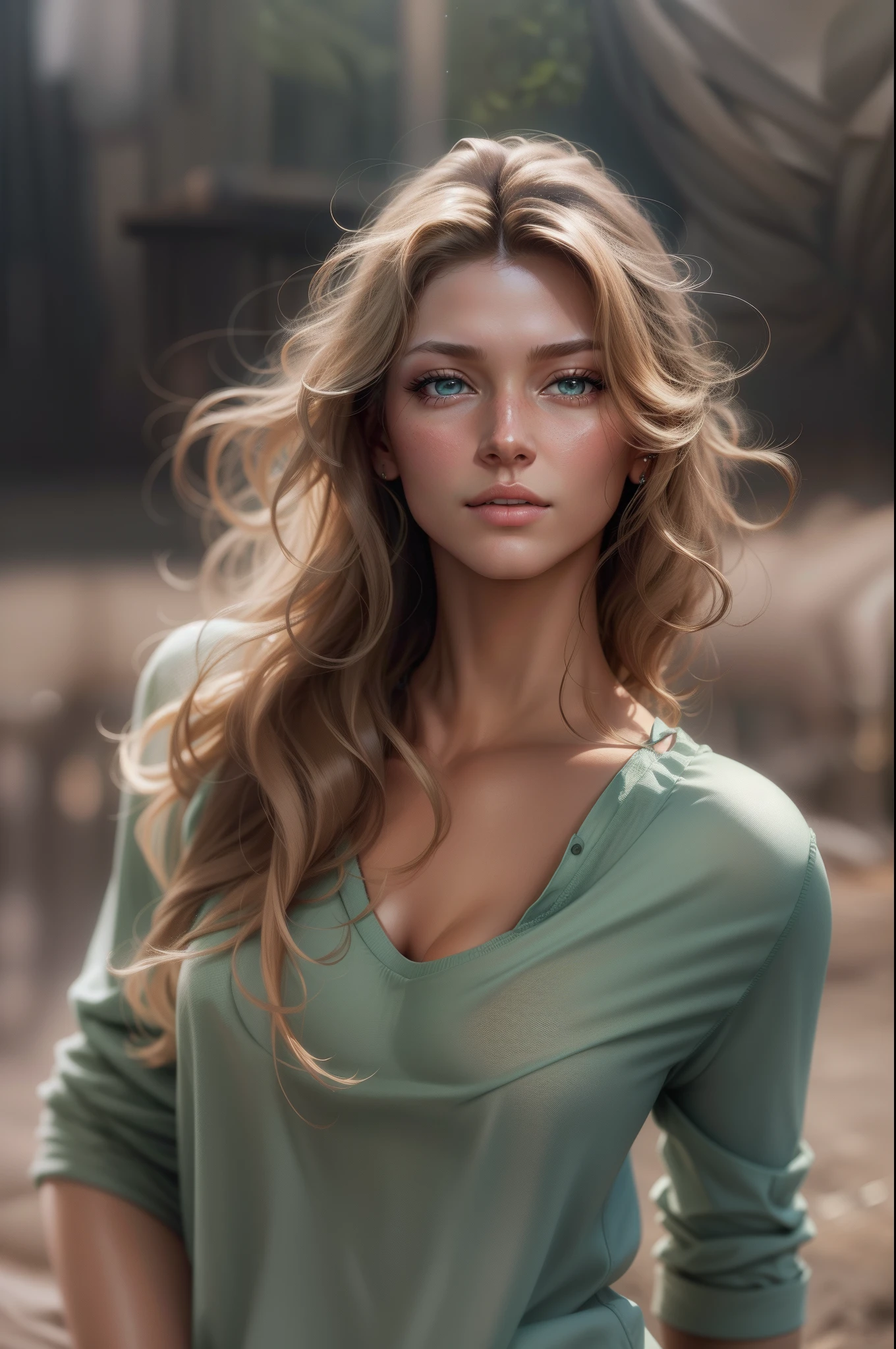 masutepiece,Best Quality,ultra-detailliert,hight resolution,in 8K,8K Portrait,Unity 8k壁纸,extremely details CG,Realistic,Raw photo,Real person,a portrait photo of,Photorealsitic,Shiny skin,Detailed skin, {{{Gisele Bündchen}}},Dynamic Angle,From above,{{{{Gisele Bündchen}}}},Dynamic Angle,Wide Shot,{{{stature:At about 180 cm,Standard height of the model}}},{{{Hair color:Bright blonde}}},{{{Eye color:Blue-green}}},{{{body type:Slender and muscular}}},{In the modeling industry{high fashion}with the{Sports Illustration}Because she's successful in both},{Have an athletic figure},{Features: sharp and high cheekbones,long snout,Crisp eyebrows},{{{Dynamic Angle Wide Shot}}},{{{Gisele Bündchen}}}},Dynamic Pose,{{{(PAW Pose:0.5)}}},{{{{Supermodel Gisele Bündchen}}}},{{{{Beautiful face,honey eyes,Hyper realistic,ultra realistic textures}}}},{NSFW,8k RAW photo, top-quality,masterpiece,超A high resolution,film grains,1girl in,looking at the viewers,natural skin textures,realistic eyes and face details,Full lips},{{{Dynamic Angle Full Body}}},Portraits of real people