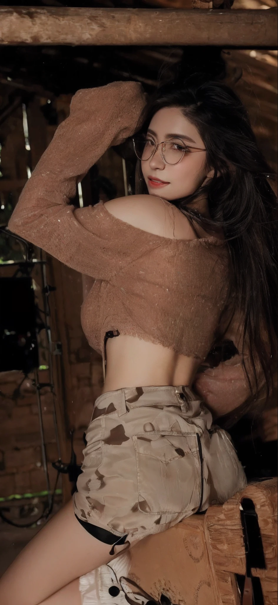 (8K, RAW photo, Photorealistic:1.25) ,( Gloss on lips,glossy finish, Glossy glossy skin, Best quality, 超A high resolution, color difference, Caustics, Wide light, naturalshadow) look with serenity and goddess-like bliss to the spectators,(depth of fields:1.6), (colorful unfocused lights on background:1.2) ,very natural make-up,Cloudy day shooting ,Large breasts,slender eyes.downcast eyes. A distant look in her eyes、(Smile:2)Smile,(Gorgeous summer dress)(Fashion professional model)、Radio City、Medium hair