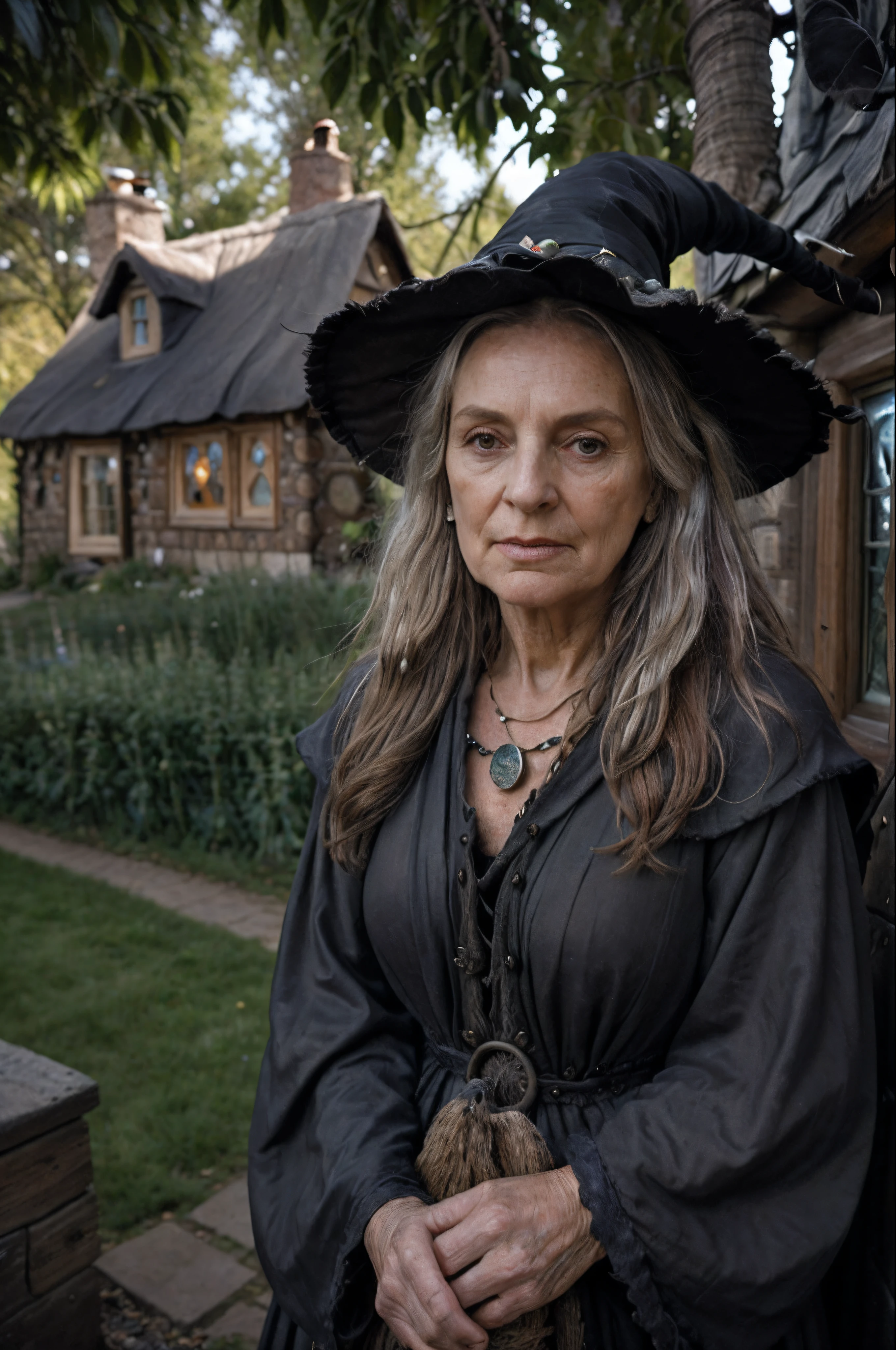 witch grandmother ugly dark