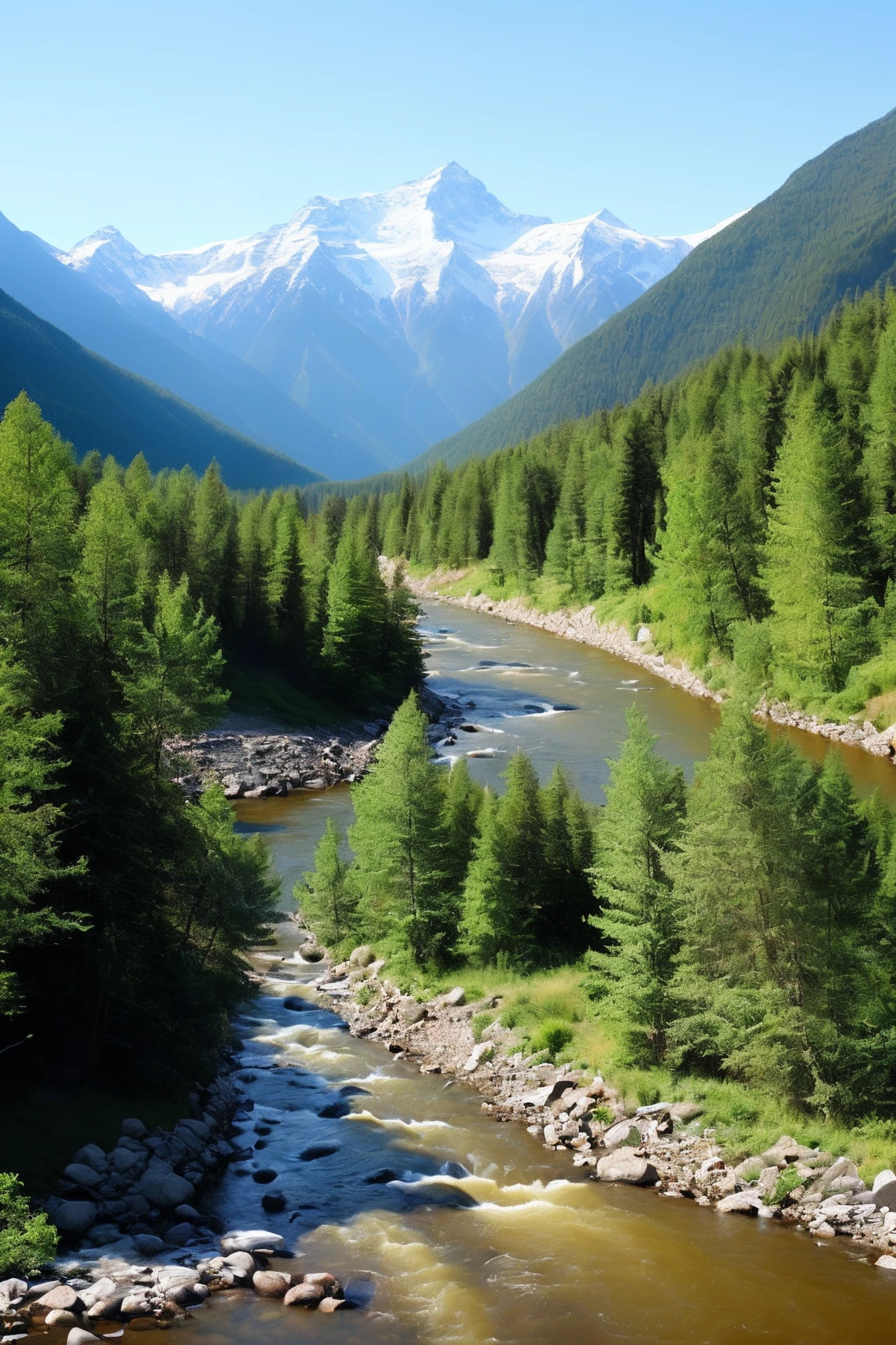 mountains and rivers