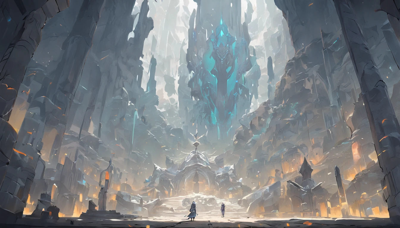 under cave city,halo, game map, Hyrule, Ancient Fantasy Regional Map, Highly detailed map,Detailed Map, Height Map,world map、Isekai Map、Map of the Kingdom、Otherworldly Adventure、ice mountains、K HD、meticulous、Ground View、Spread up,pixel art, drow city, underground city, natural dungeon, shiny plants