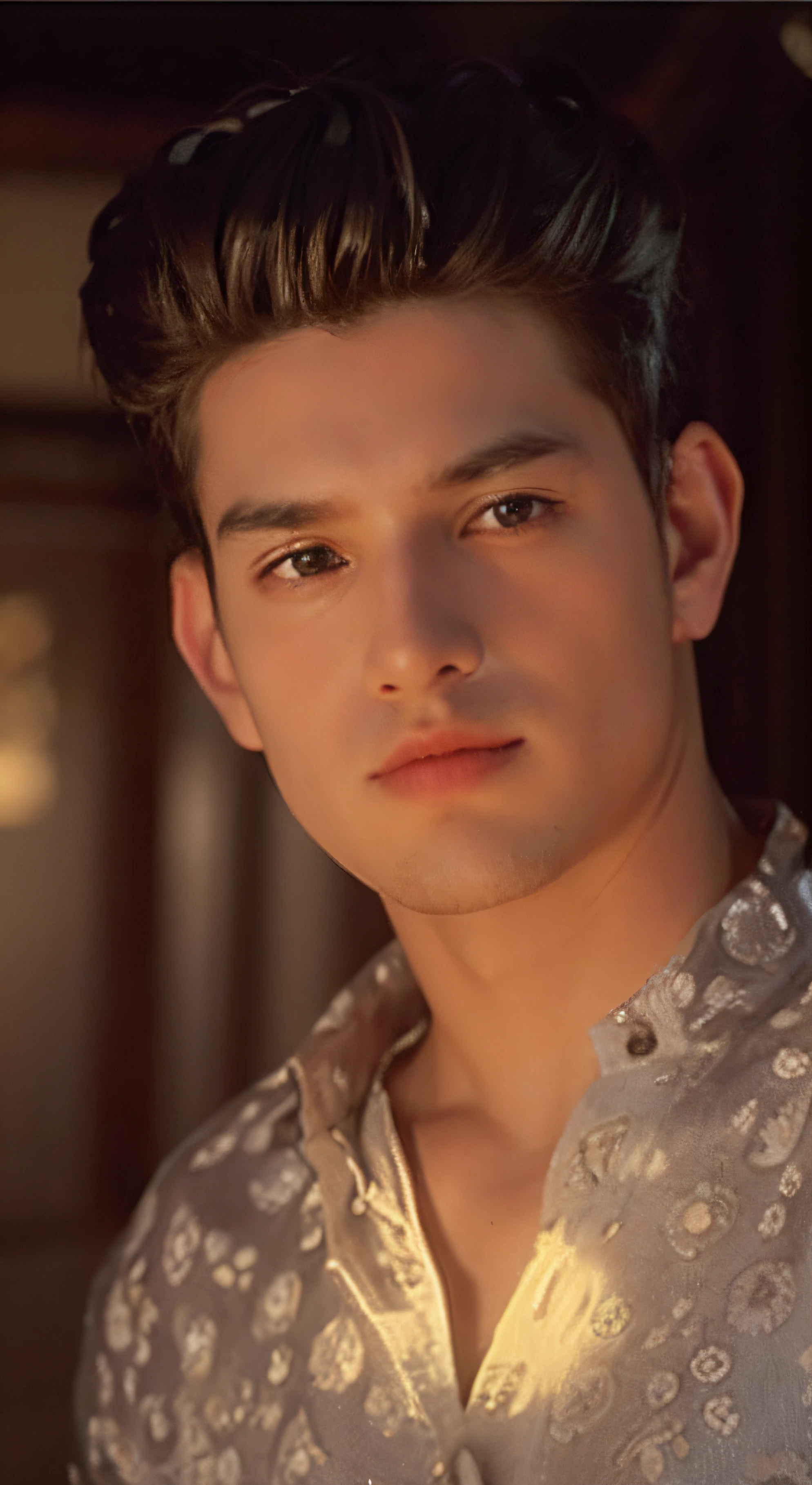 Realistic, 8k, 1boy, character with awesome hairstyle