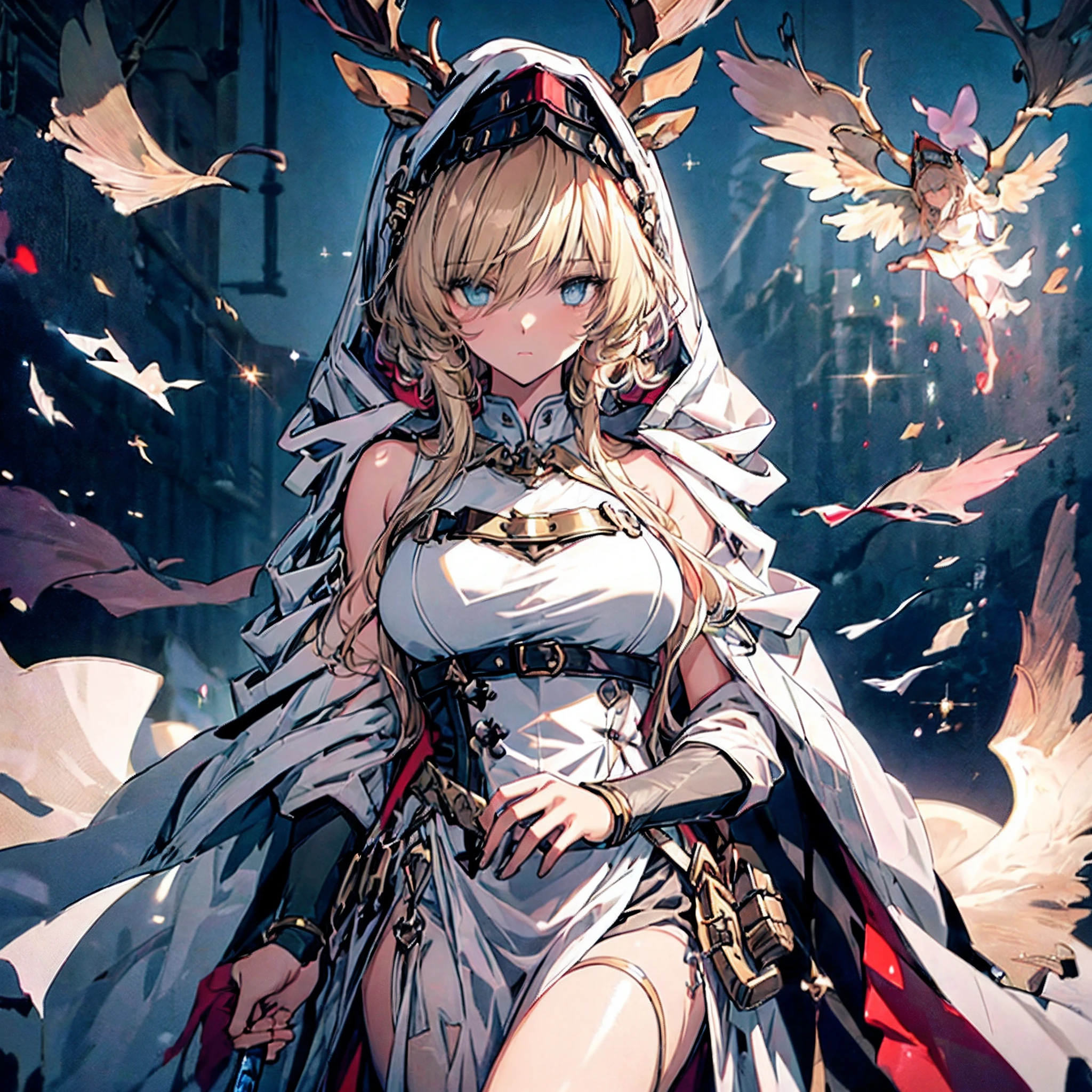 Long hair, magia (tmasterpiece, SuperiorQuality, best qualityer, offcial art, Beautiful and aesthetic: 1.2), (1girll:1.3), (s fractal art:1.3),In the field there was an extremely beautiful woman and a sword, Costumes, Seductive magical woman, cleric, ornate armour, Dress up as a Juliet clergyman, Extremely detailed footage of the goddess,, complex clothing, pretty female cleric, Lineage 2, wearing fancy clothes, blonde goddess, wearing shiny breastplate, ((best qualityer)), ((tmasterpiece)), ((realisticlying)), Portrait 1 girl, Celestial, Deities, goddes, Light particles, Halo, looking at viewert, Bare legged, Bare arms, Barefoot, bareshoulders, Top of the chest tube, (Bioluminescent agent: 0.95) Angelic, Bioluminescent agent, vibration, coloring, colours, (brightly, splendor), (Beautiful composition), cinematic lightning, 复杂, (对称: 0,5), capricious, Extremely large and perfect hair