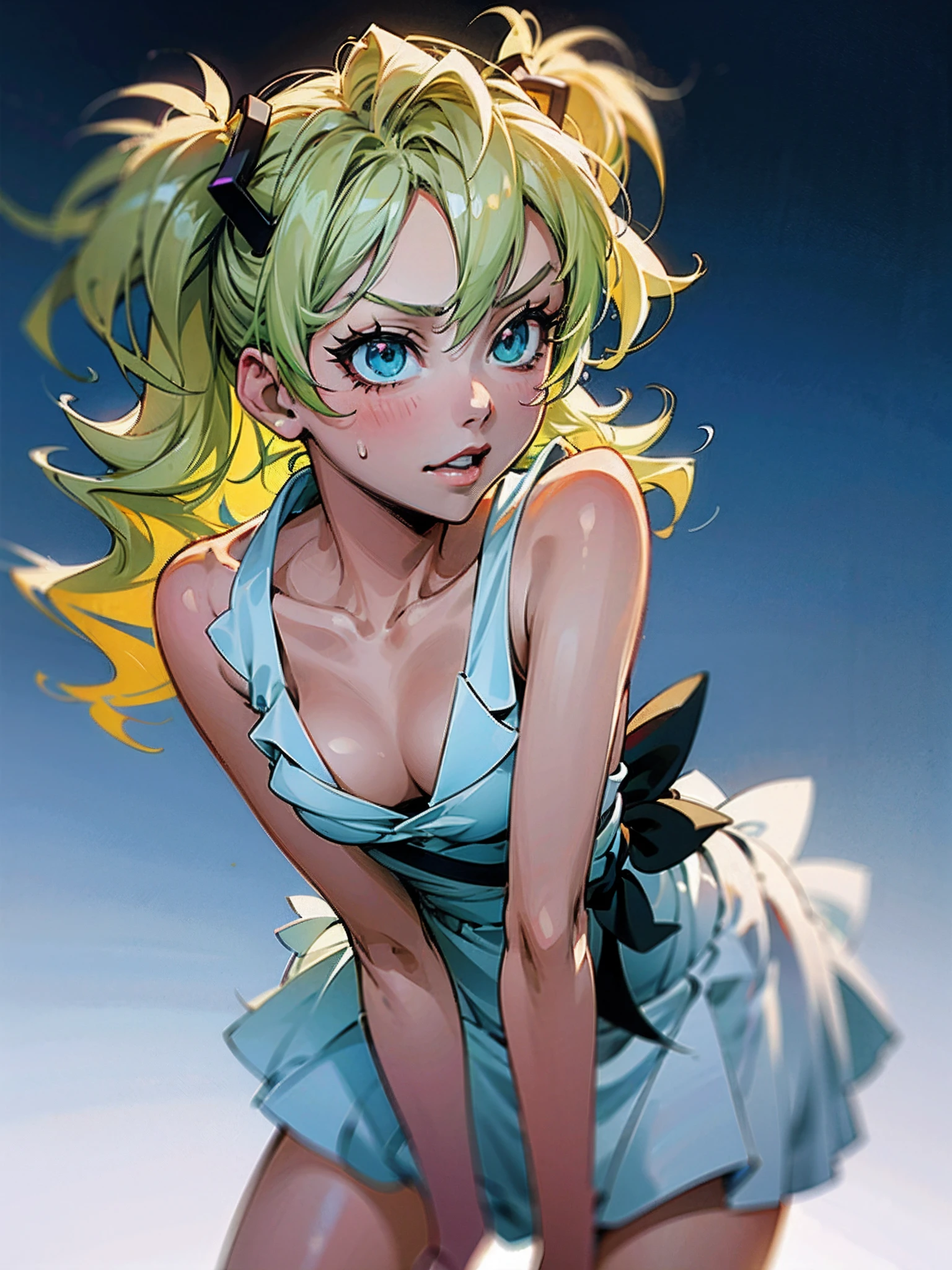anime style, anime body,