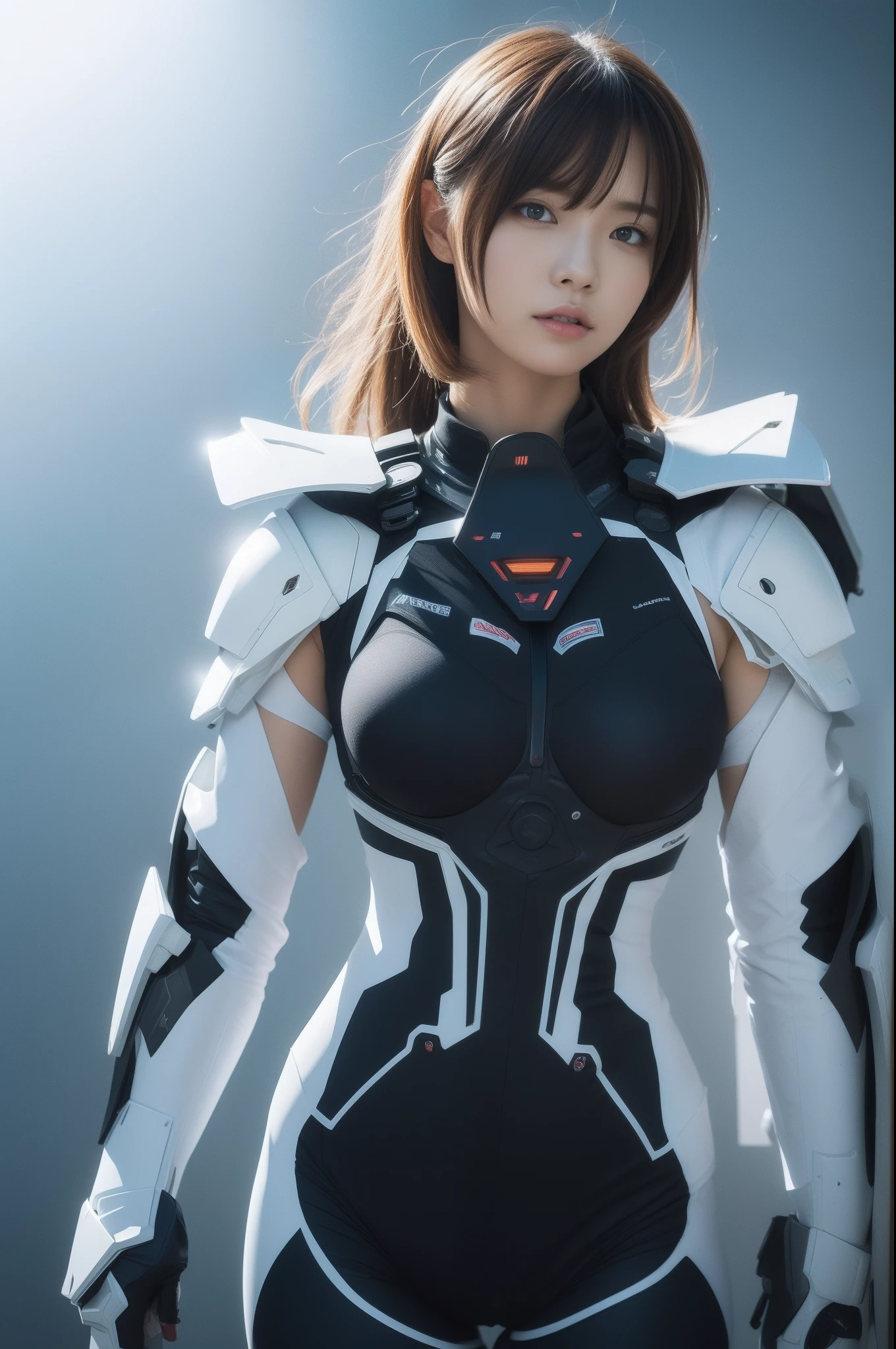 projected inset, rotational symmetry,award winning,character design,juesesheji。From the movie New Century Evangelion,white theme,Best quality,Masterpiece,Realistic,professional,Vivid colors,Ultra-fine painting,Portrait,anime big breast,Photogram,number art,Fantasyart,3d graphic,Cinematic_lighting,Strong_rim_Light,rim-light,Ambient_Light,Tyndall effect,moodylighting,Huge_filesize,Real,female pervert,Mecha musume,Cyborg,Tights combat suit,Power armor,Cut clothes,Japanese_Armor,one side up,shmup,remains,rubble_废墟,(Extremely detailed Cg Unity 8K wallpaper),(((Masterpiece))),(((Best quality))),((Ultra-detailed)),(Best Illustration),((An extremely delicate and beautiful)),Dynamic Angle,Wind,classic,Spring,(Detailed light),(Sunlight),Beautiful and delicate water,(Painting),(Sketch),(full bloom),(Shine),