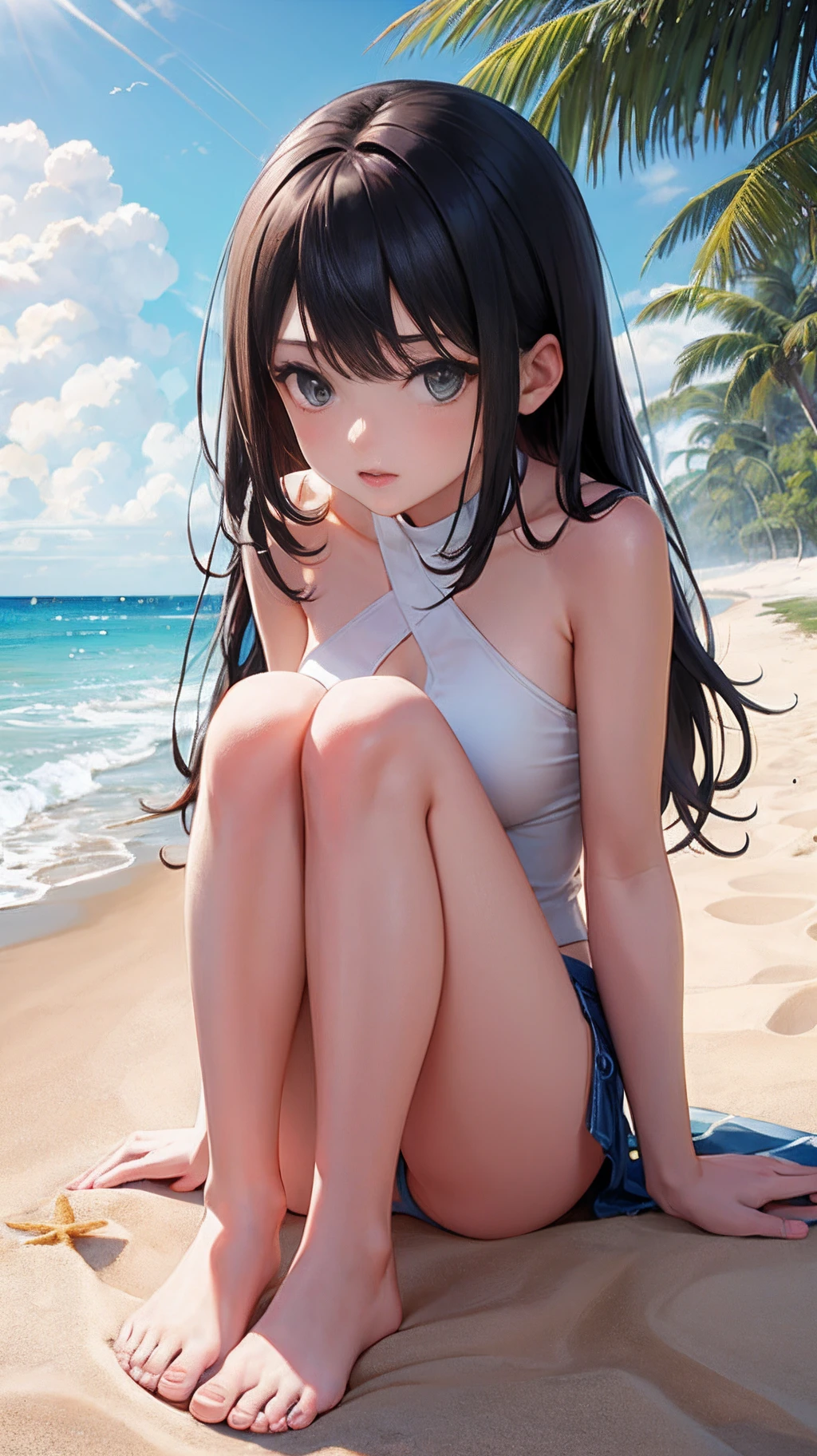 sandbeach,s girl,jade foot