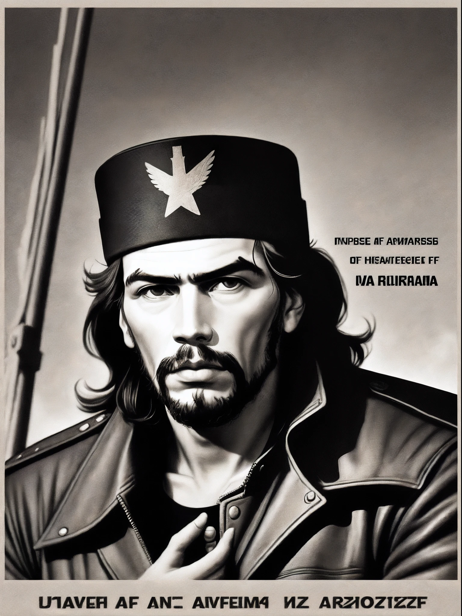 Che Guevara，On the anniversary of the socialist revolution in Latin America，giving speech