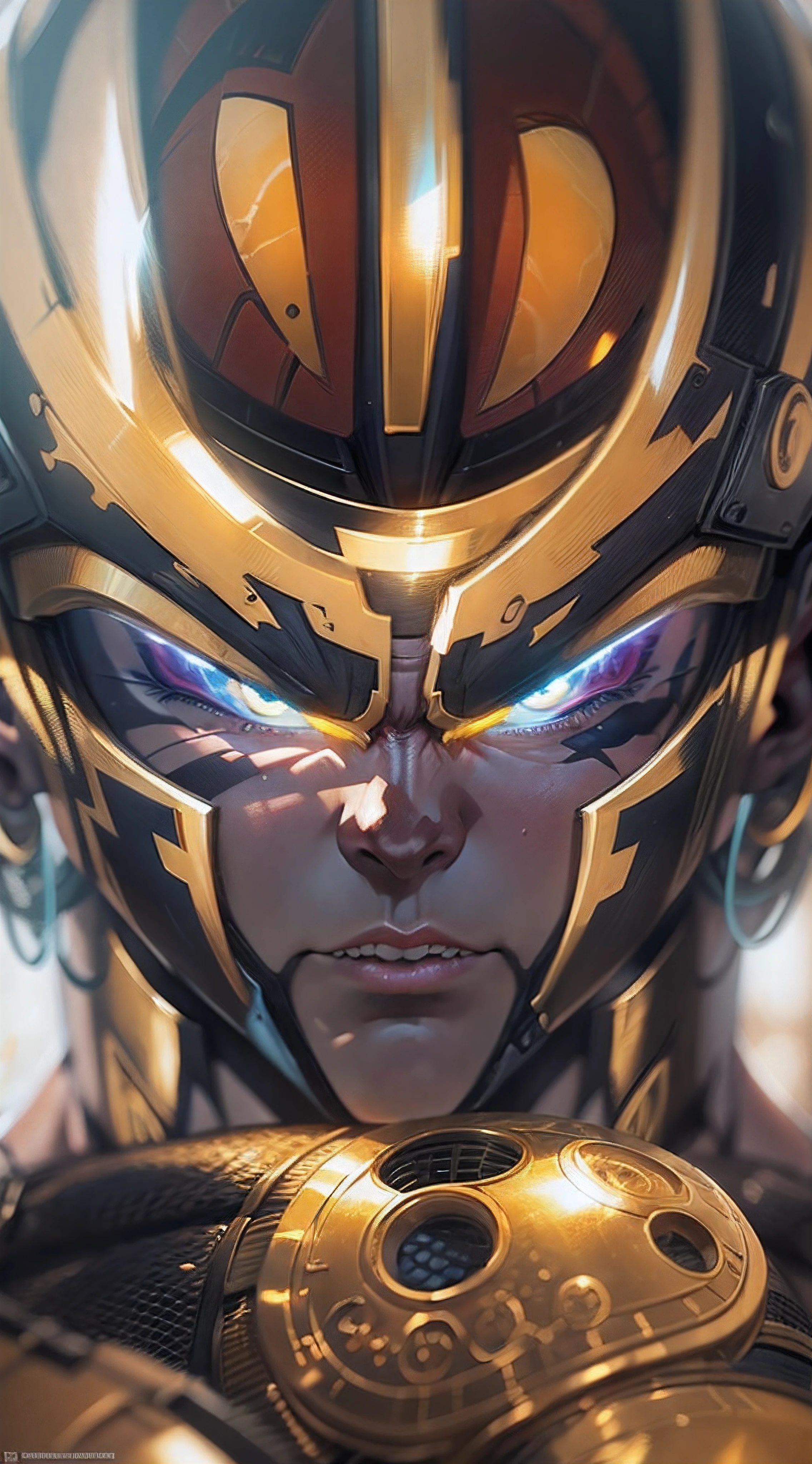 golden frieza, ultra instinct, an epic anime of a energy man, anime epic artwork, Dragon Ball Universe concept art, 4 k manga wallpaper, detailed digital anime art, advanced digital anime art, detailed anime artwork, badass anime 8 k