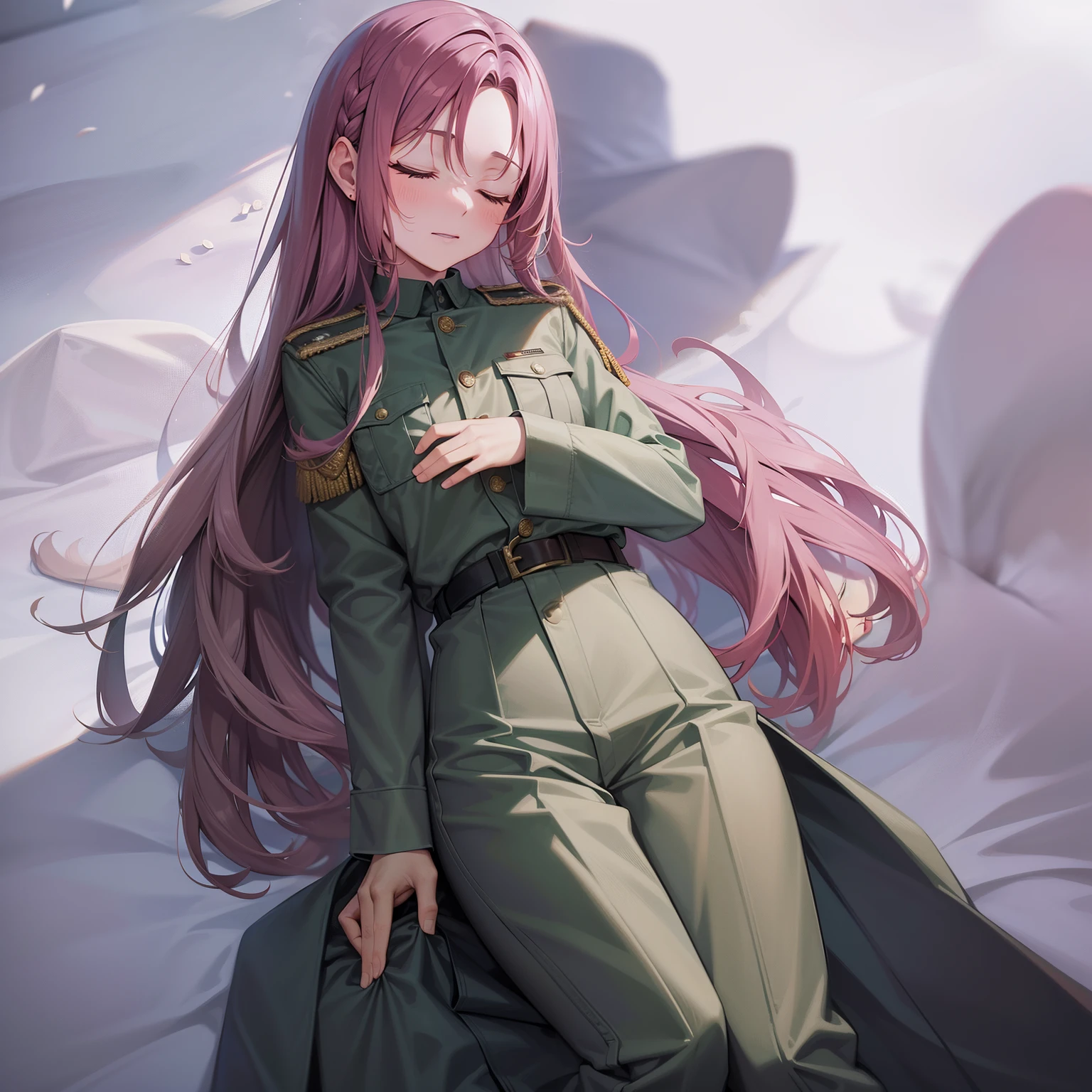 Closed eyes