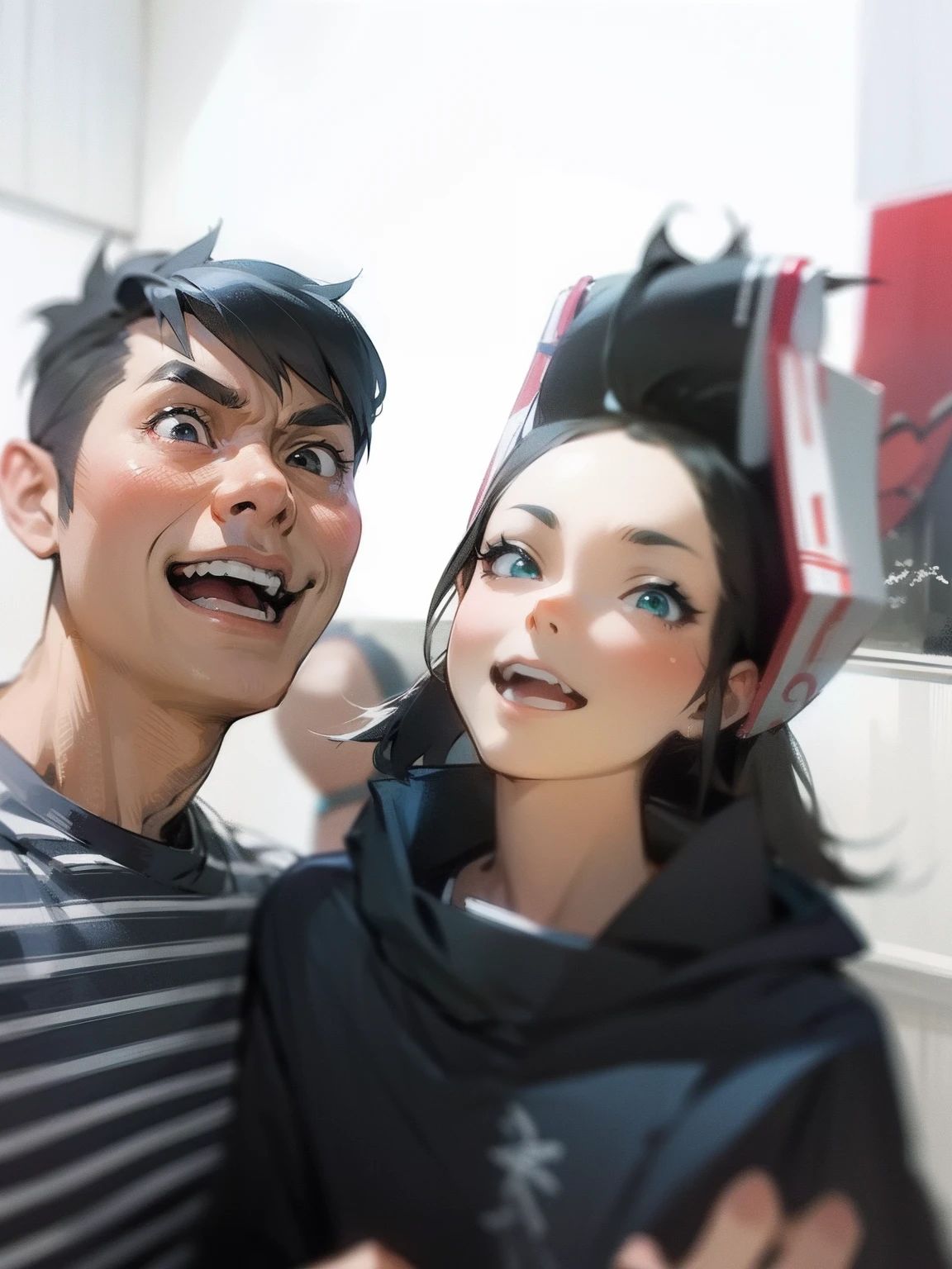 turn into anime style