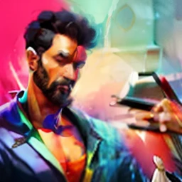 Make it as a digital painting