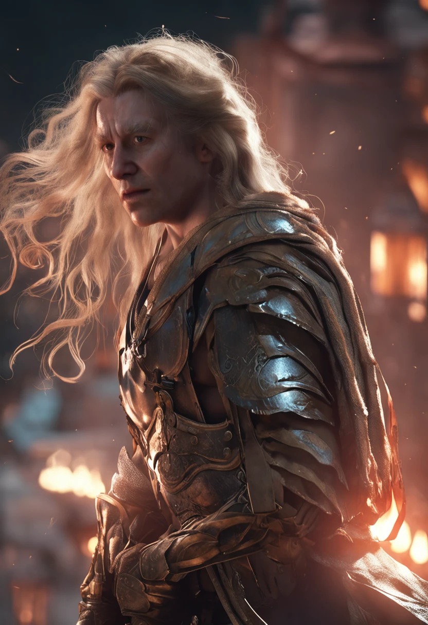 (Профессиональный 3D-рендер:1.3) af (Realistic:1.3) The most beautiful photo in the world,Soft and shiny male hero features, ((Epic fantasy heroine, Kizi, deep look, Long hair and focused facial expressions, in a dynamic pose, Fantastic location, Majestic and disorderly environment)), Рендеринг Full body 8K Unity, action shot, with pores skin, very dark lighting, heavy shading, A detailed, Detal Face, (vibration, The photos are realistic, Realistic, Dramatic, darkly, foco nítido, 8K), (Old cotton clothes, medieval, Damaged by time:1.4), ((((Use cotton)))), (复杂:1.4), decadent, (highly detailed:1.4), digitial painting, Octane rendering, art stations, concept-art, Liso, foco nítido, illustratio, The germ of art, (loish:0.23), wlop ilya kuvshinov, e Greg Rutkowski e Alphonse Mucha Gracias, (global ilumination, studiolight, Ambient light), Smoke of hallucinations, lotr, fanciful, biz, Espeare all over the body, ((Dark and ancient background of the city:1.3)),CGSesocieda,art stations