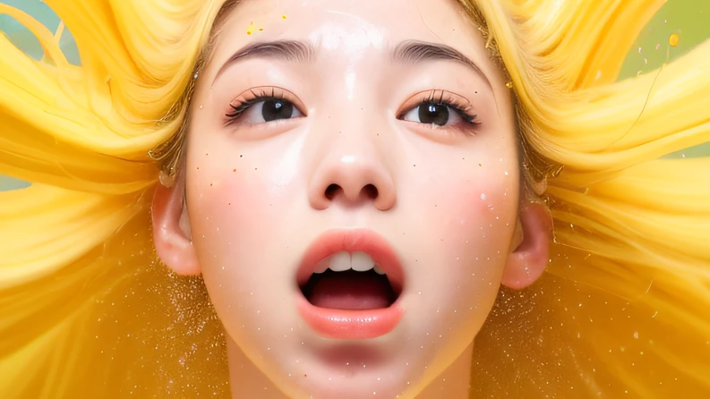 Female students have a burst of mouth after class((top Quority,8K,tmasterpiece:1.3)),Contemptuous woman(hot onsen),perspired,Water droplets on the forehead of the face,exteriors,background urban cityscape,Overhead,Sharp focus:1.2,cute women:1.4,((Layered Hair Style)),(Contemptuous contempt),very detailed face and skin and hair texture,Knotted brunette hair,Moist textured hair,Moist body,Detailed eyes, Contemptuous contempt,White skin of the,Beautiful legs, beautiful delicate nose,cute young woman,18yr old,dynamic angle,Deleite para la vista,Compositional suggestiveness,while emphasizing the subject's hair,The eye,Mouth and movements,At the same time, It exudes contempt,It is characterized by calming tones and a mixture of light and shadow,Contemptuous contempt,Hot Latino Ariana Van X