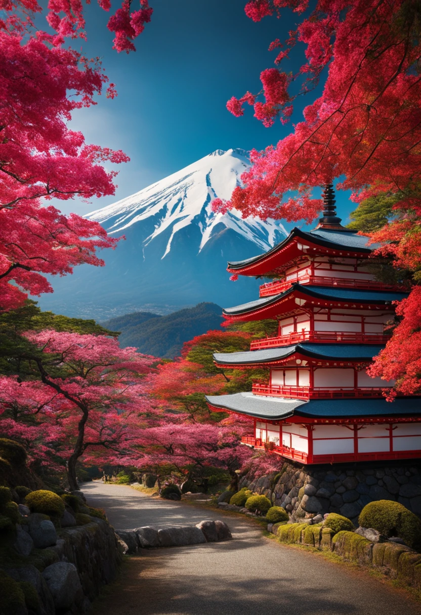 Japan Map、Psychedelic Color、metals