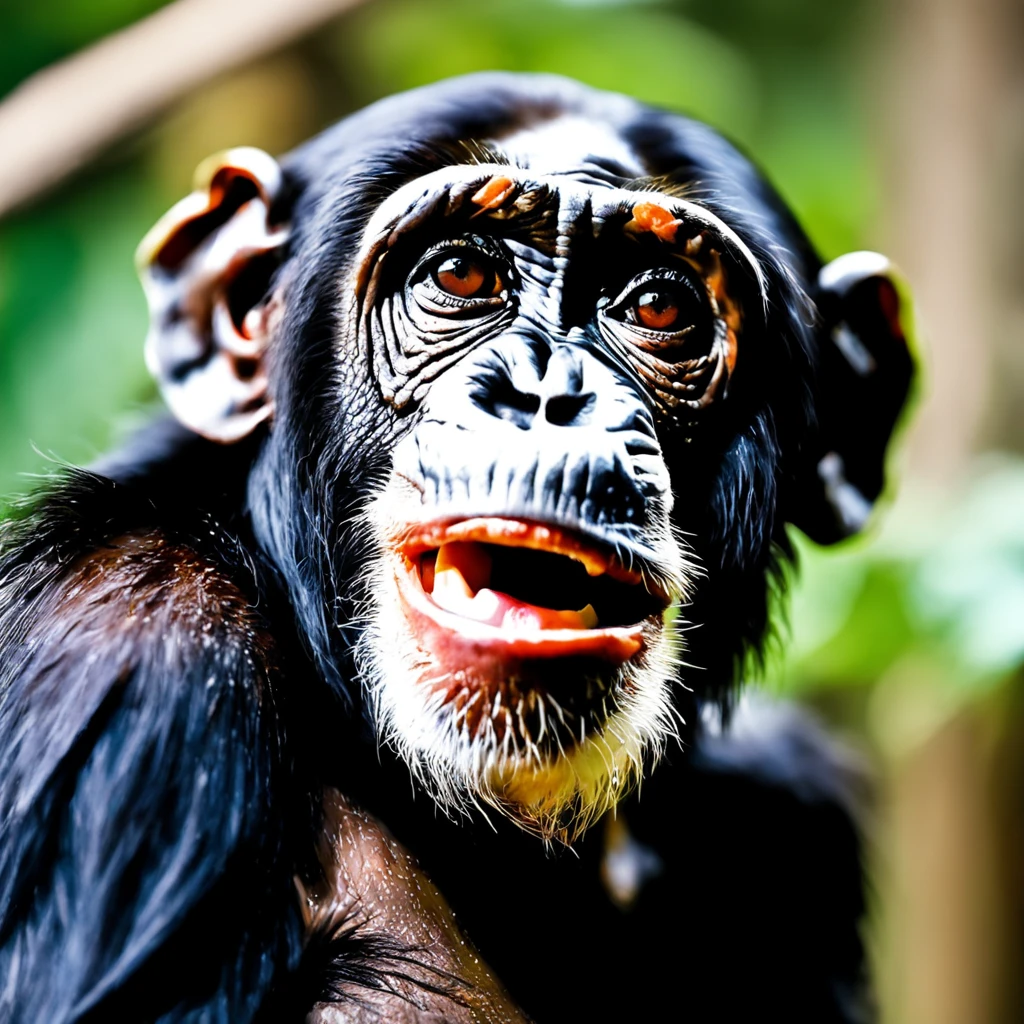 Centrado perfecto, Cute chimpanzee, llevar una chaqueta，jarrones de cristal，Flor de rosa, usar gafas de sol, cheerfulness, standing up position, Belleza abstracta, centrado, Looking at the camera, in front of camera, nearing perfection, dynamic, Altamente detallado, Suave, foco nítido, 8k, high-definition resolution, 插圖, arte de Carne Griffiths y Wadim Kashin, fondo blanco, lazo rosado en la cabeza, bebe en sus brazos